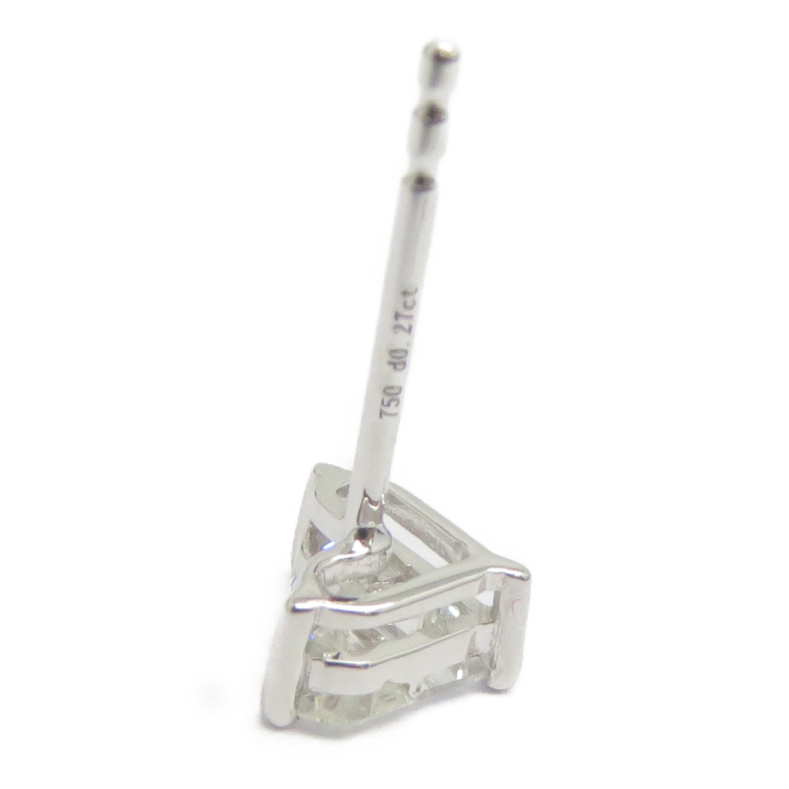 JEWELRY 18K白金Diamond Earrings 0.89ct鑽石耳環