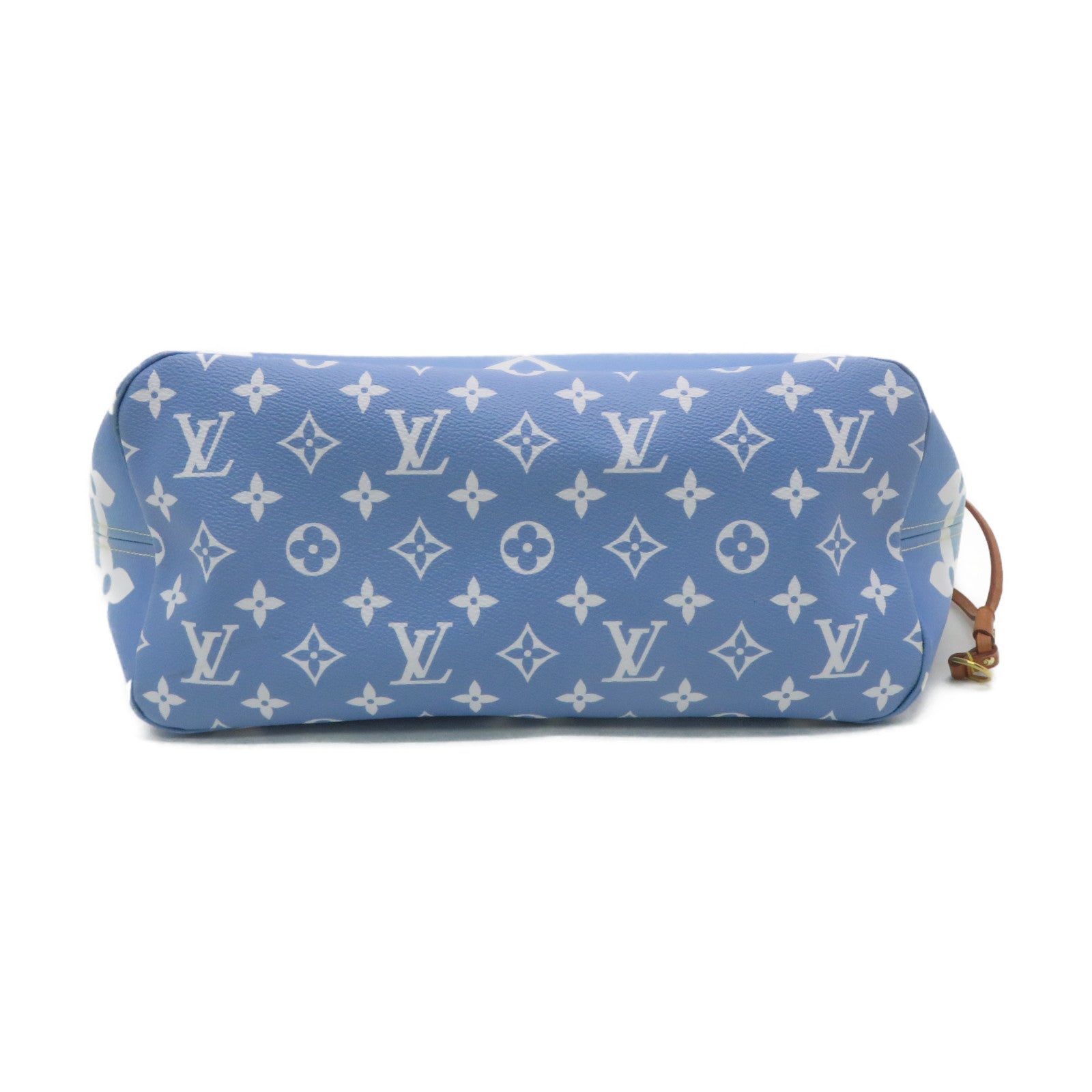 LOUIS VUITTON Monogram Giant Neverfull MM Tote Bag Light Blue/Color
