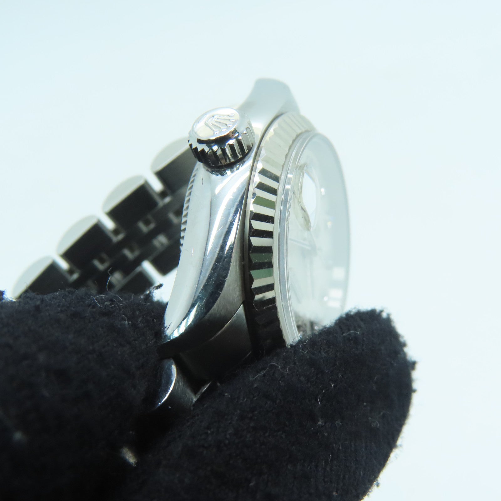 ROLEX Lady Datejust 18K白金/钻石/不锈钢手表自动机芯白色