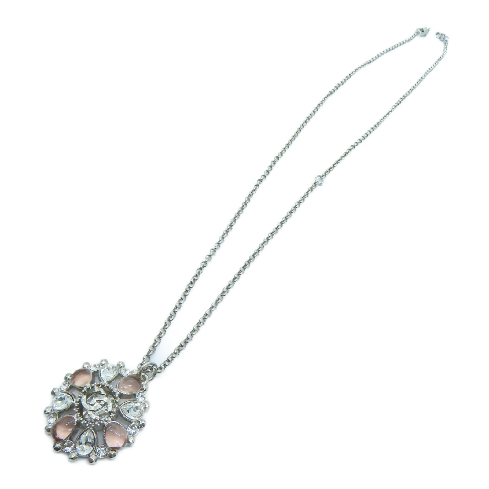 CHANEL 金属Necklace项链银色