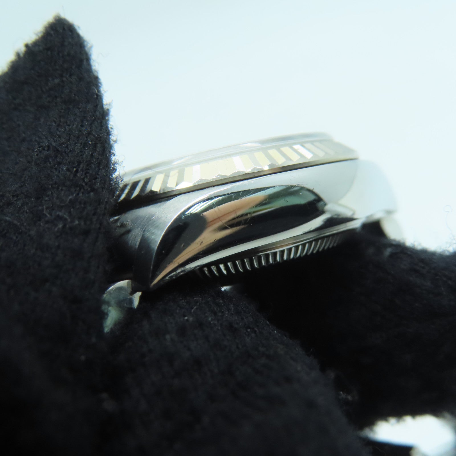 ROLEX Lady Datejust 18K白金/钻石/不锈钢手表自动机芯白色