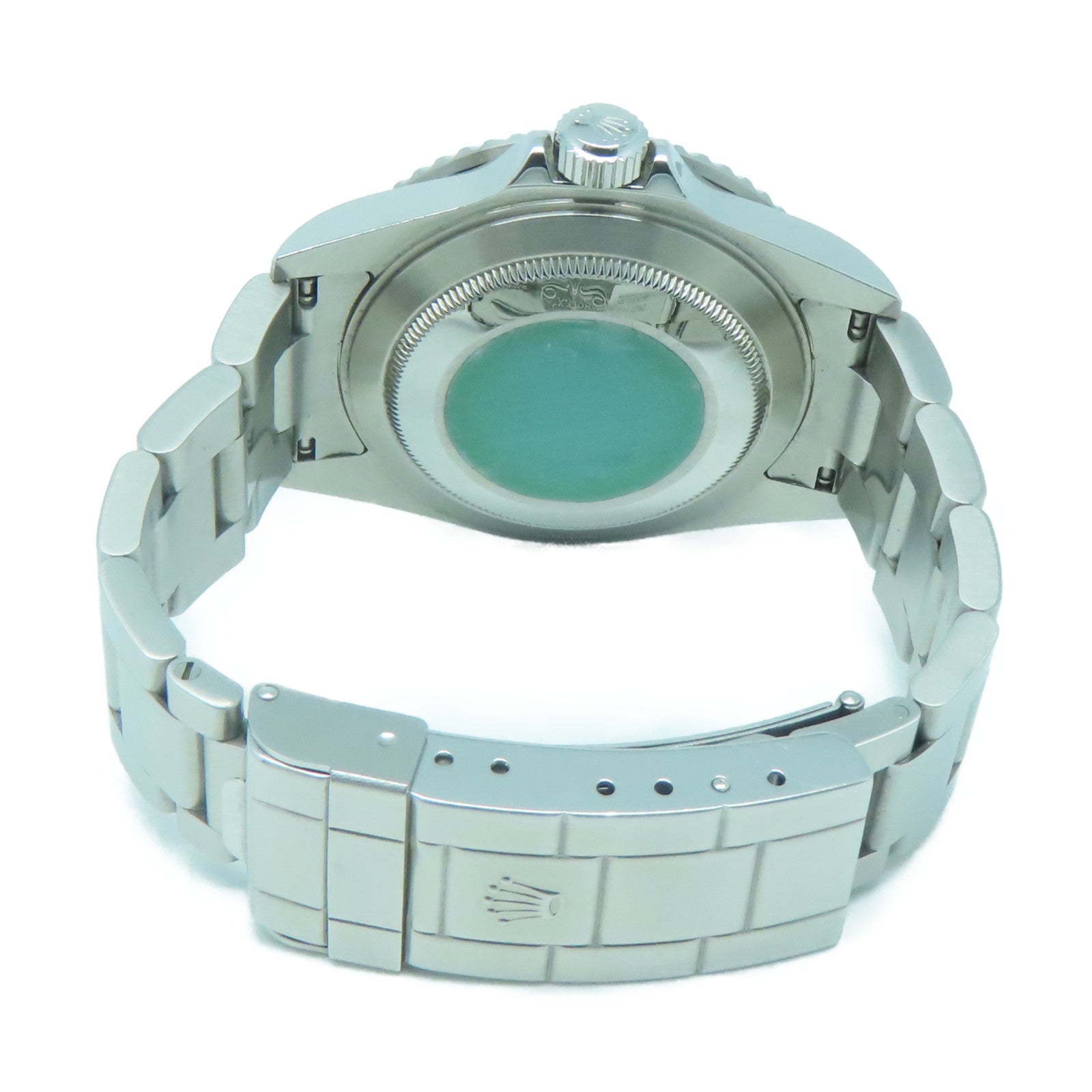ROLEX Submarinar Date不锈钢自动机芯手表黑色/绿色