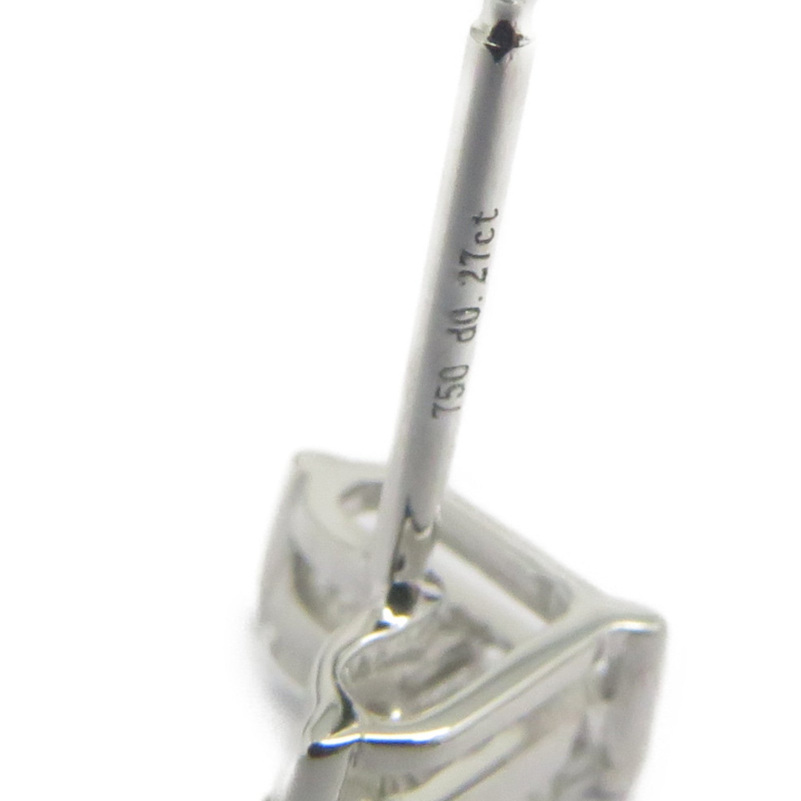 JEWELRY 18K白金Diamond Earrings 0.89ct鑽石耳環