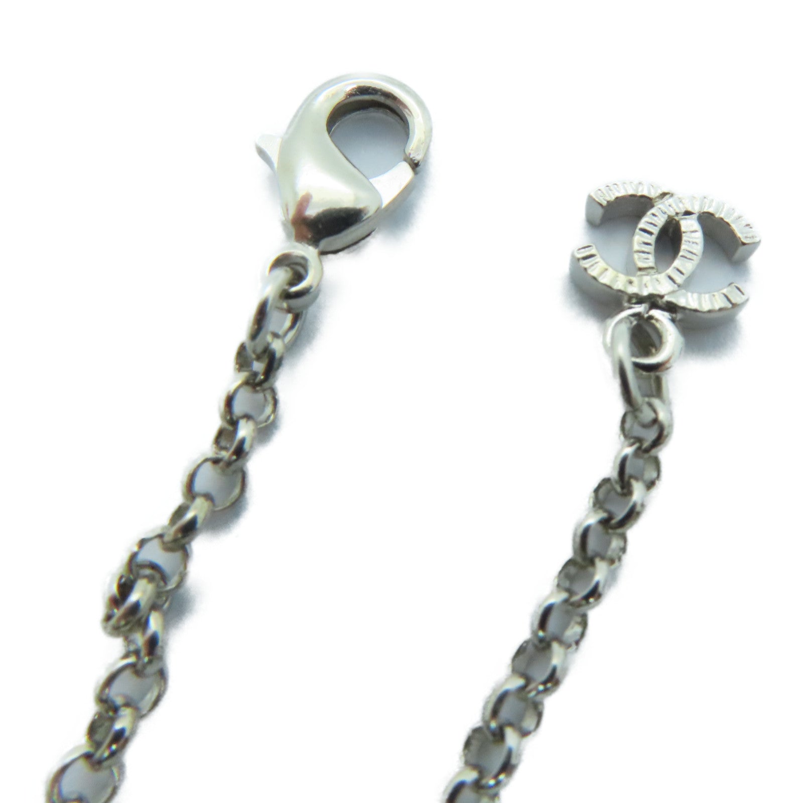 CHANEL 金属Necklace项链银色