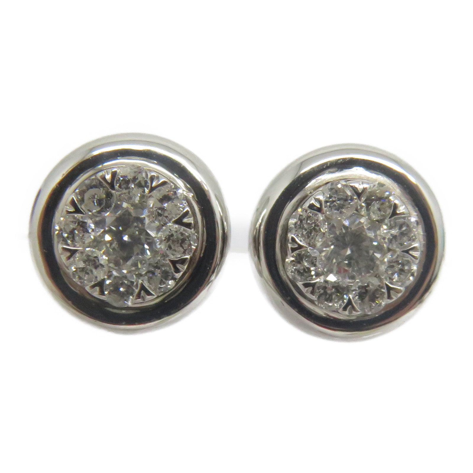 JEWELRY 18K白金Diamond Earrings 0.15ct/0.23ct鑽石耳環
