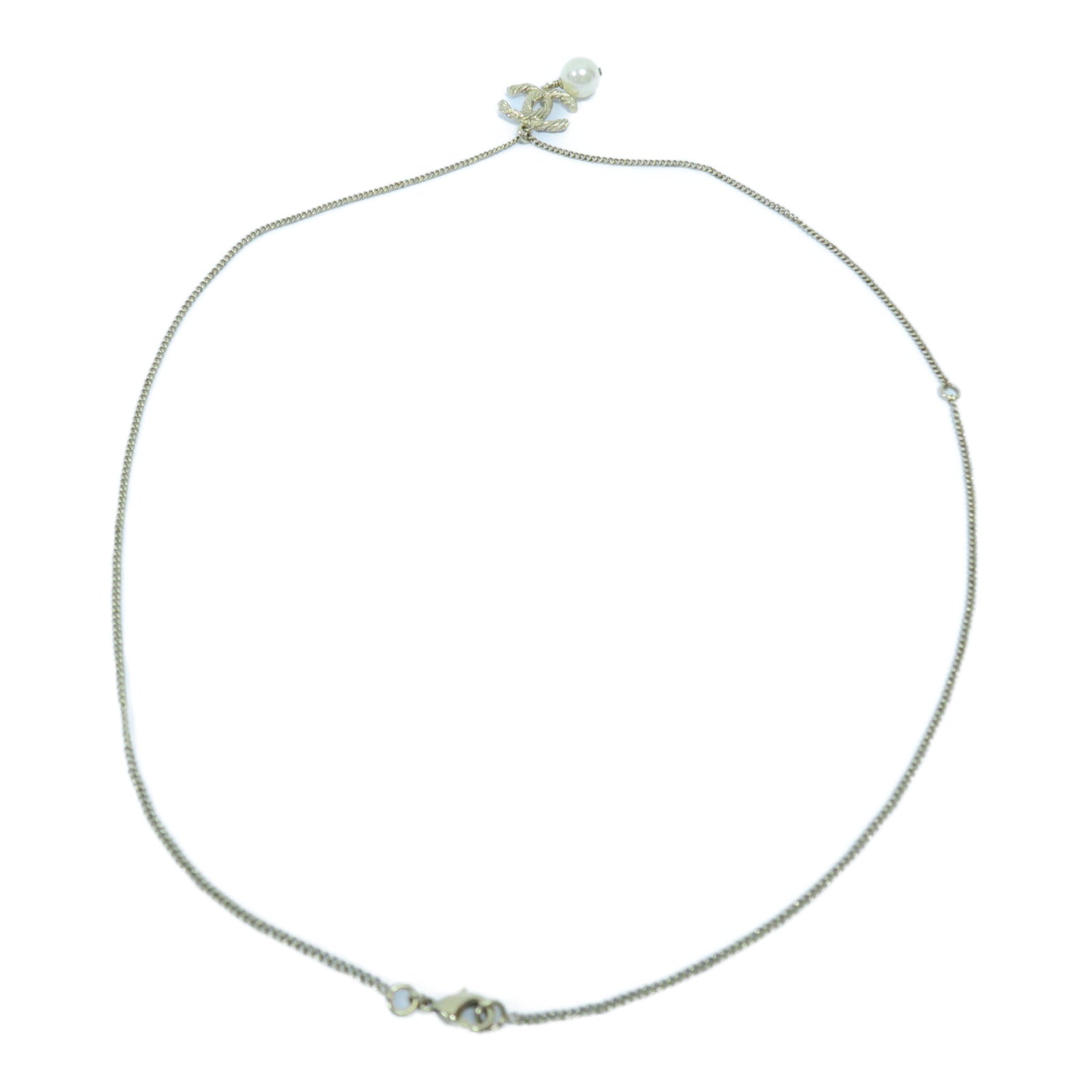 CHANEL 金屬Necklace項鍊金色