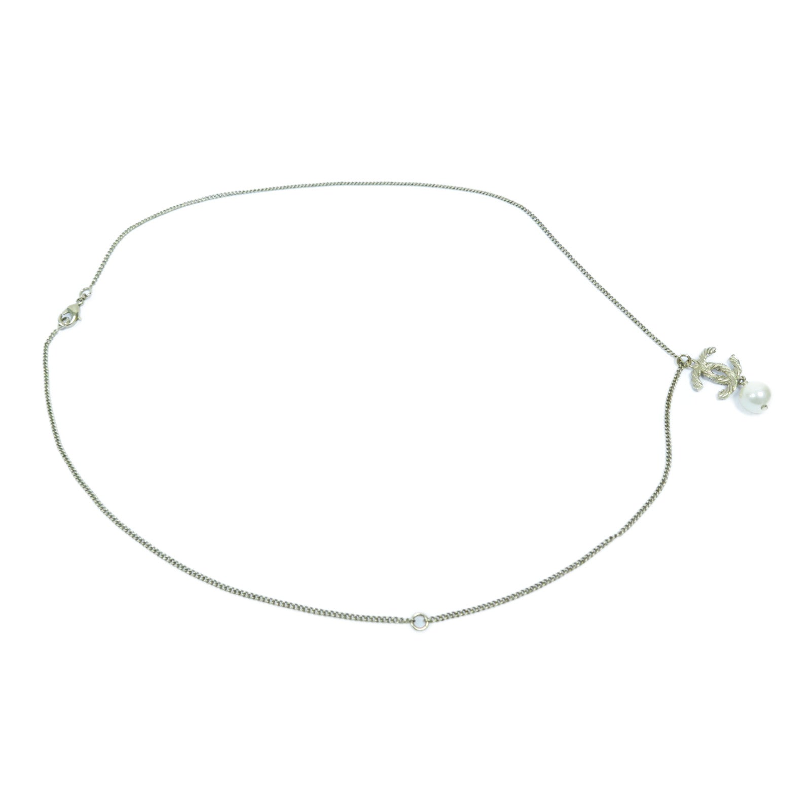 CHANEL 金屬Necklace項鍊金色