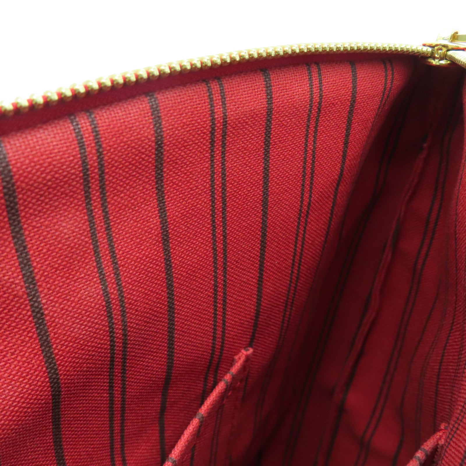 LOUIS VUITTON 【激减优惠】Monogram Empreinte Mazarine MM金扣手挽肩背两用袋红色