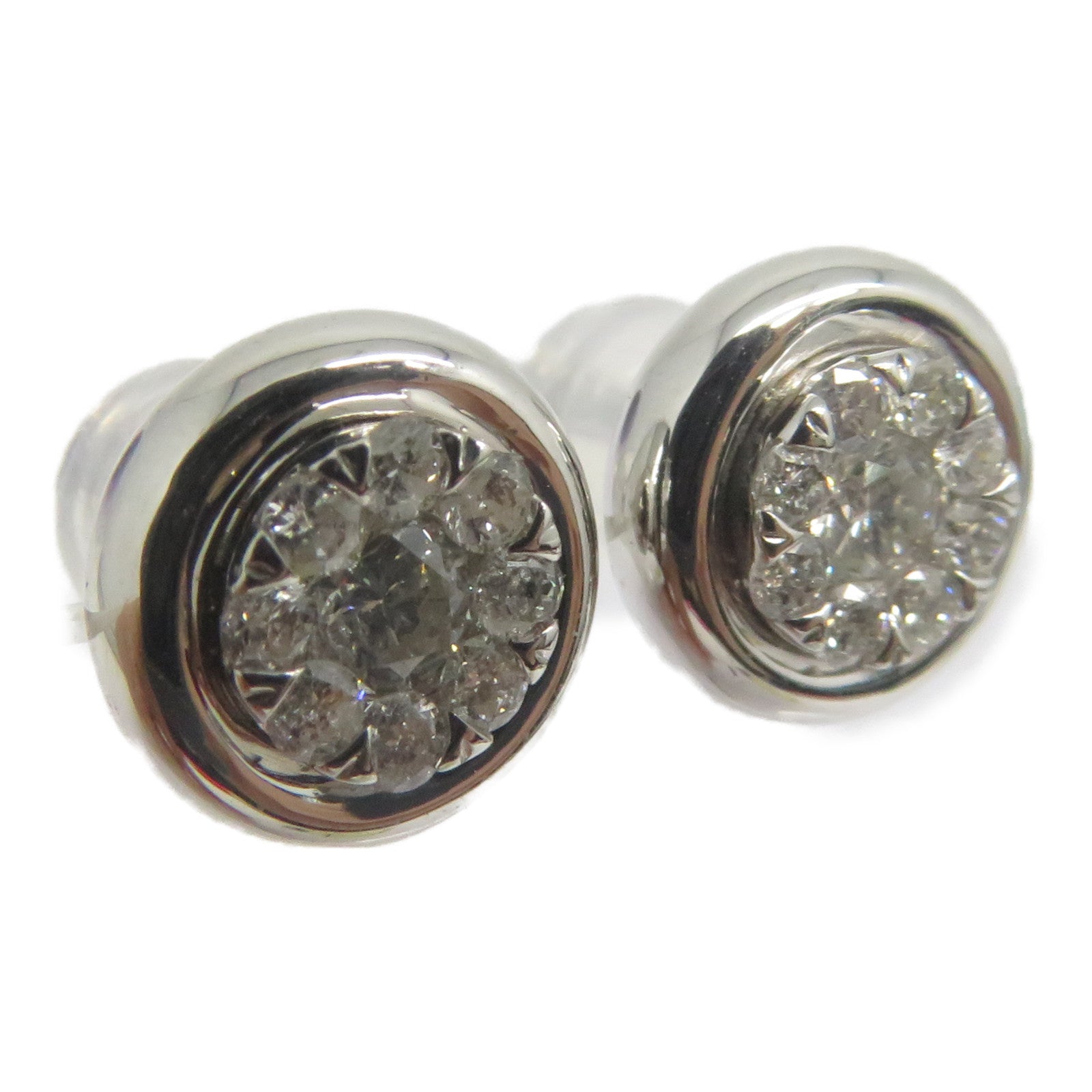 JEWELRY 18K白金Diamond Earrings 0.15ct/0.23ct鑽石耳環
