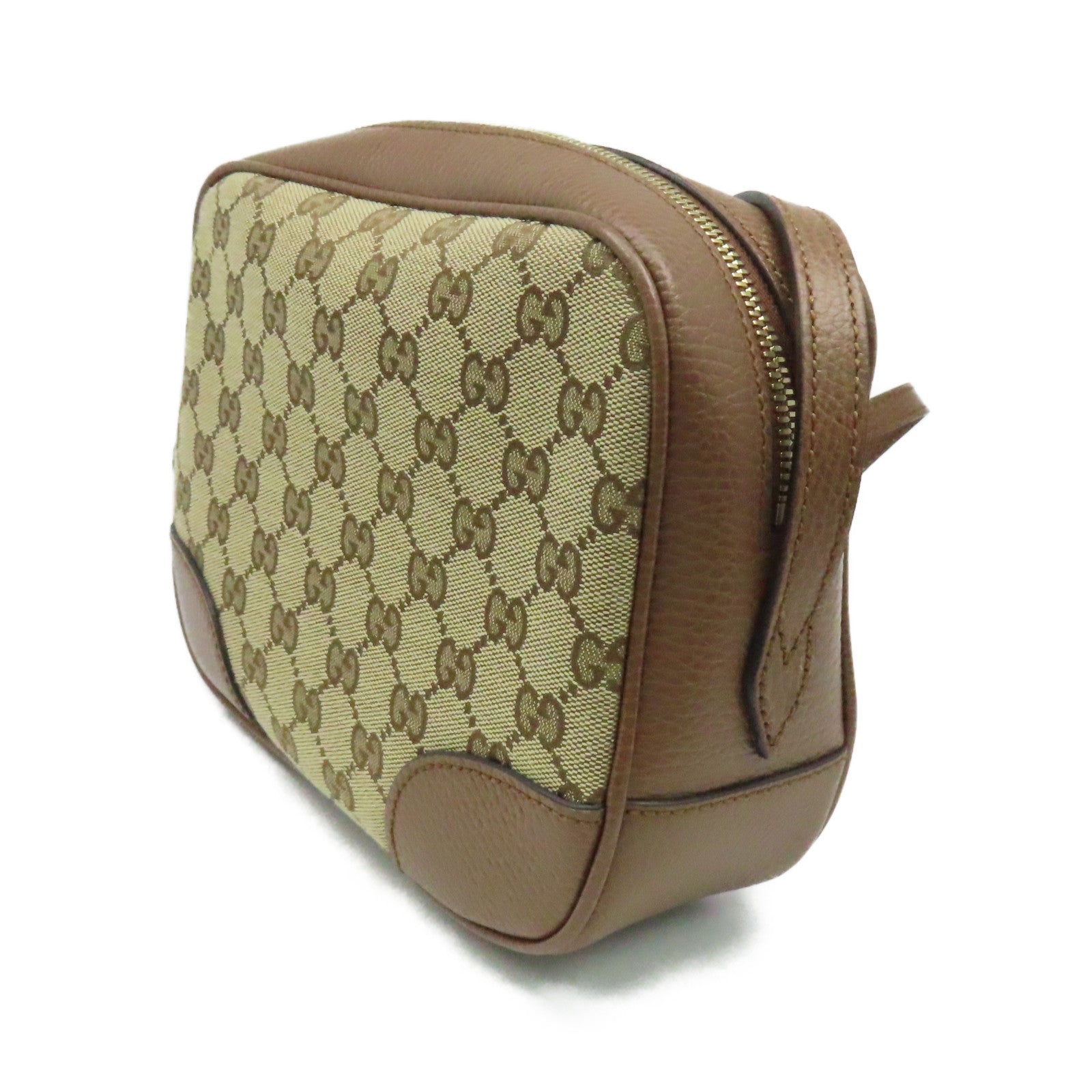 GUCCI GG帆布Shoulder Bag肩背袋啡色