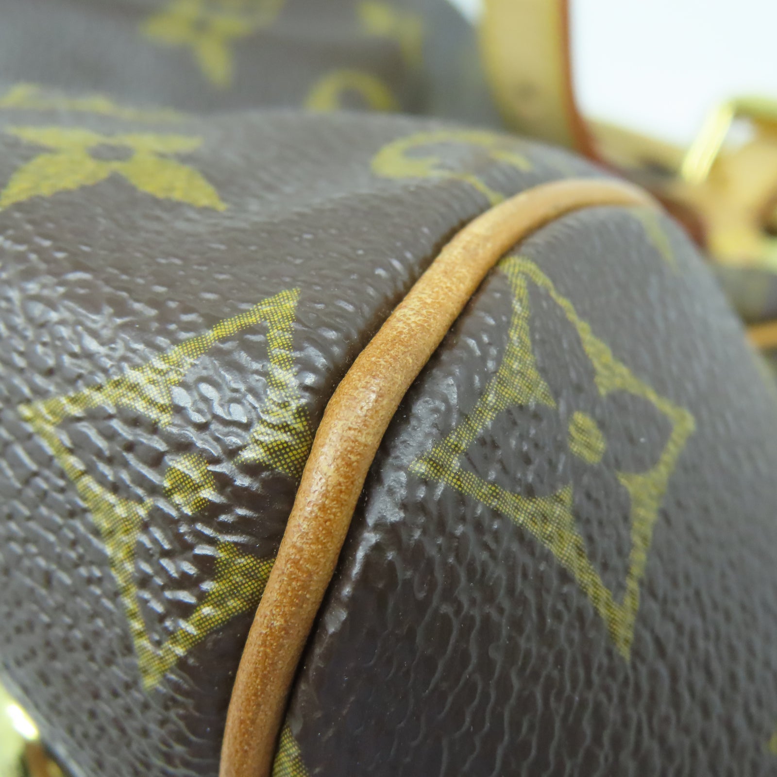 LOUIS VUITTON 【激減優惠】Monogram Tivoli GM金扣手挽袋棕色