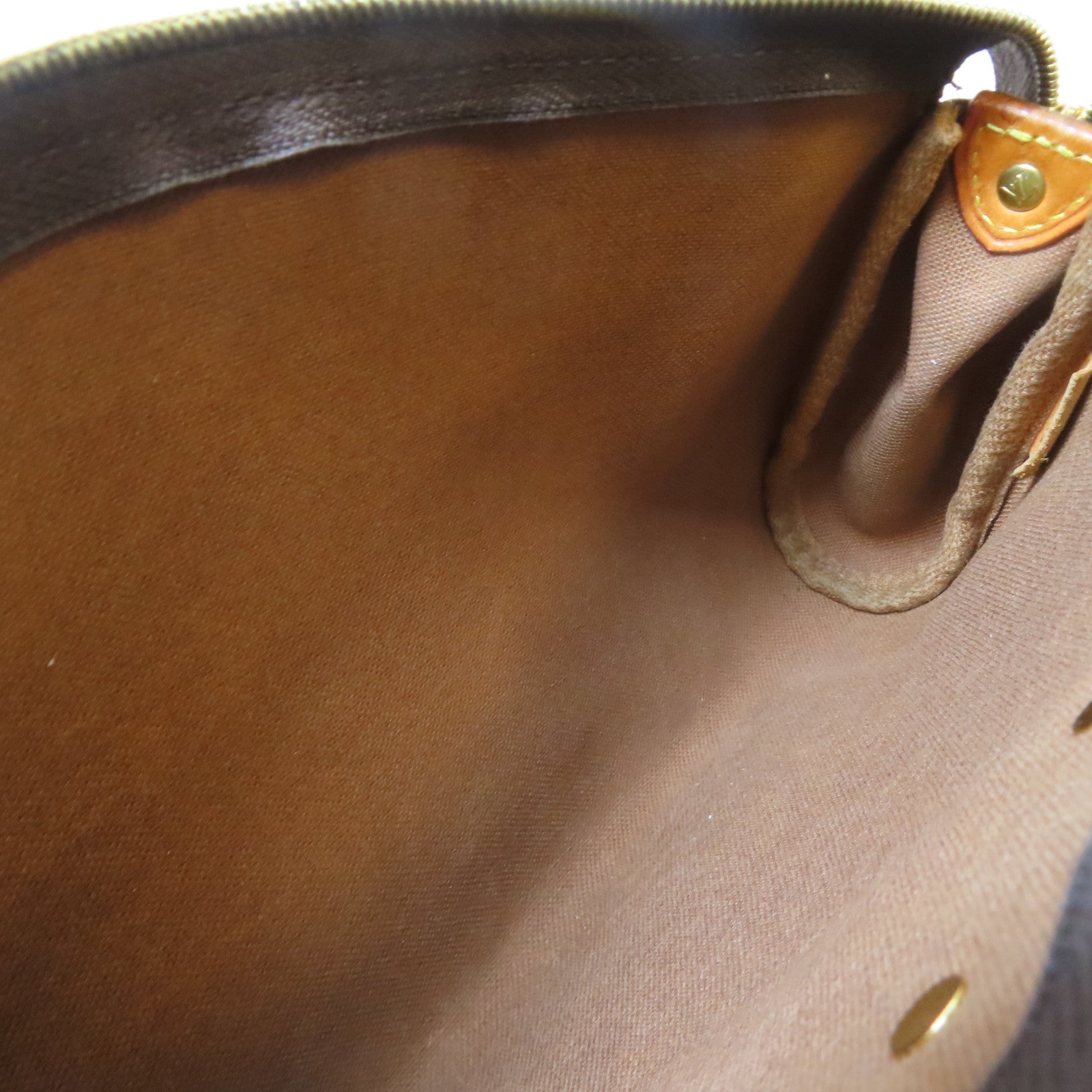 LOUIS VUITTON Monogram Eva金扣肩背袋啡色