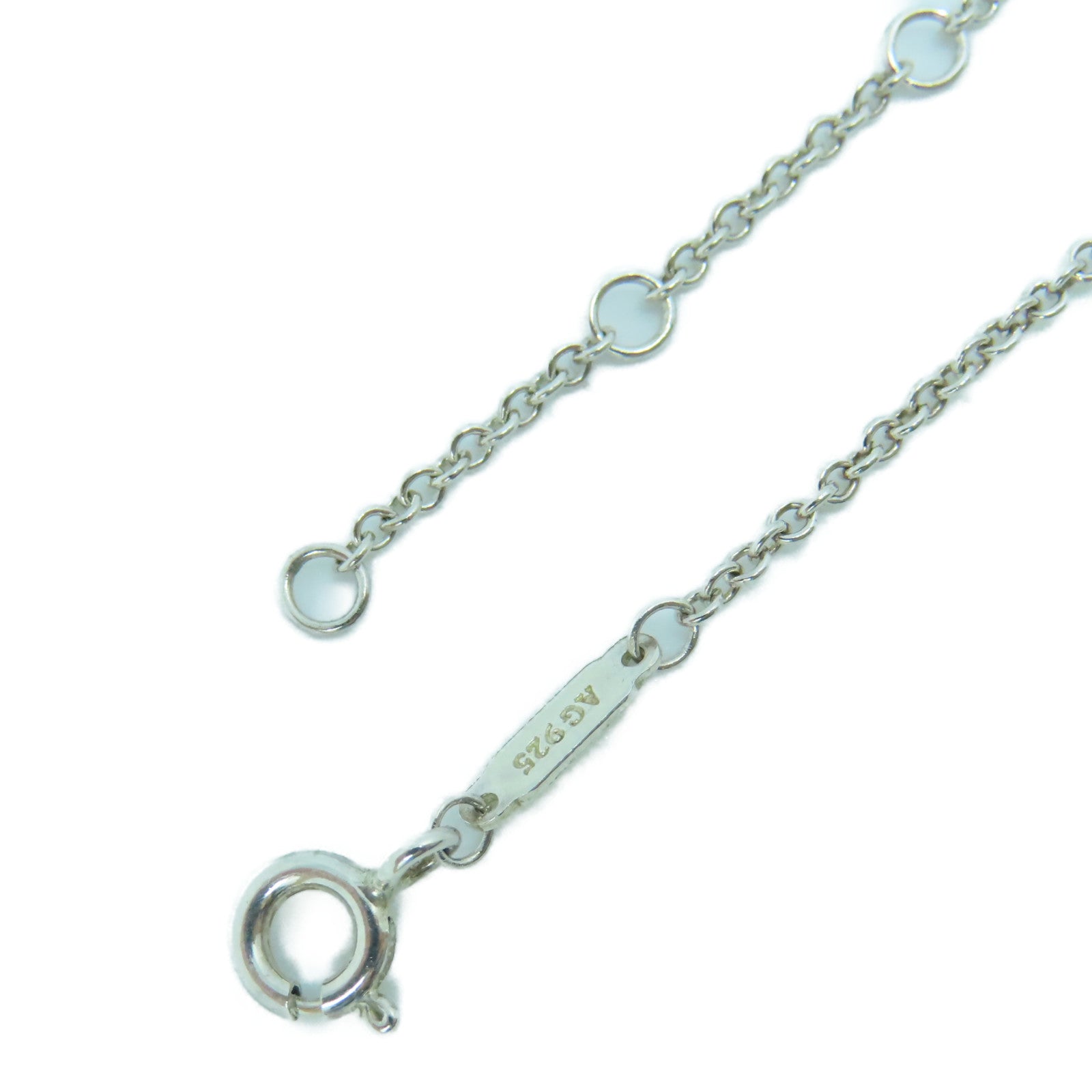 TIFFANY＆CO 925純銀1837 Interlocking Circle手鏈銀色