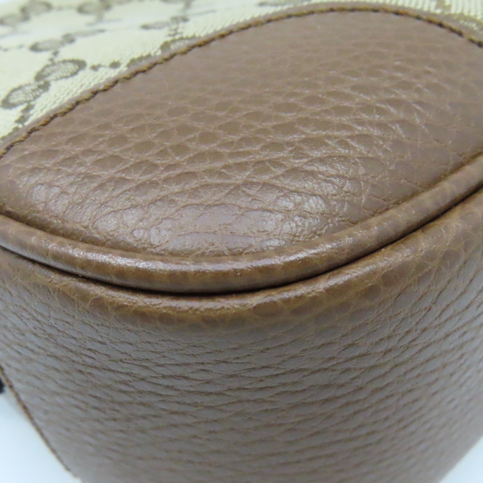 GUCCI GG帆布Shoulder Bag肩背袋啡色