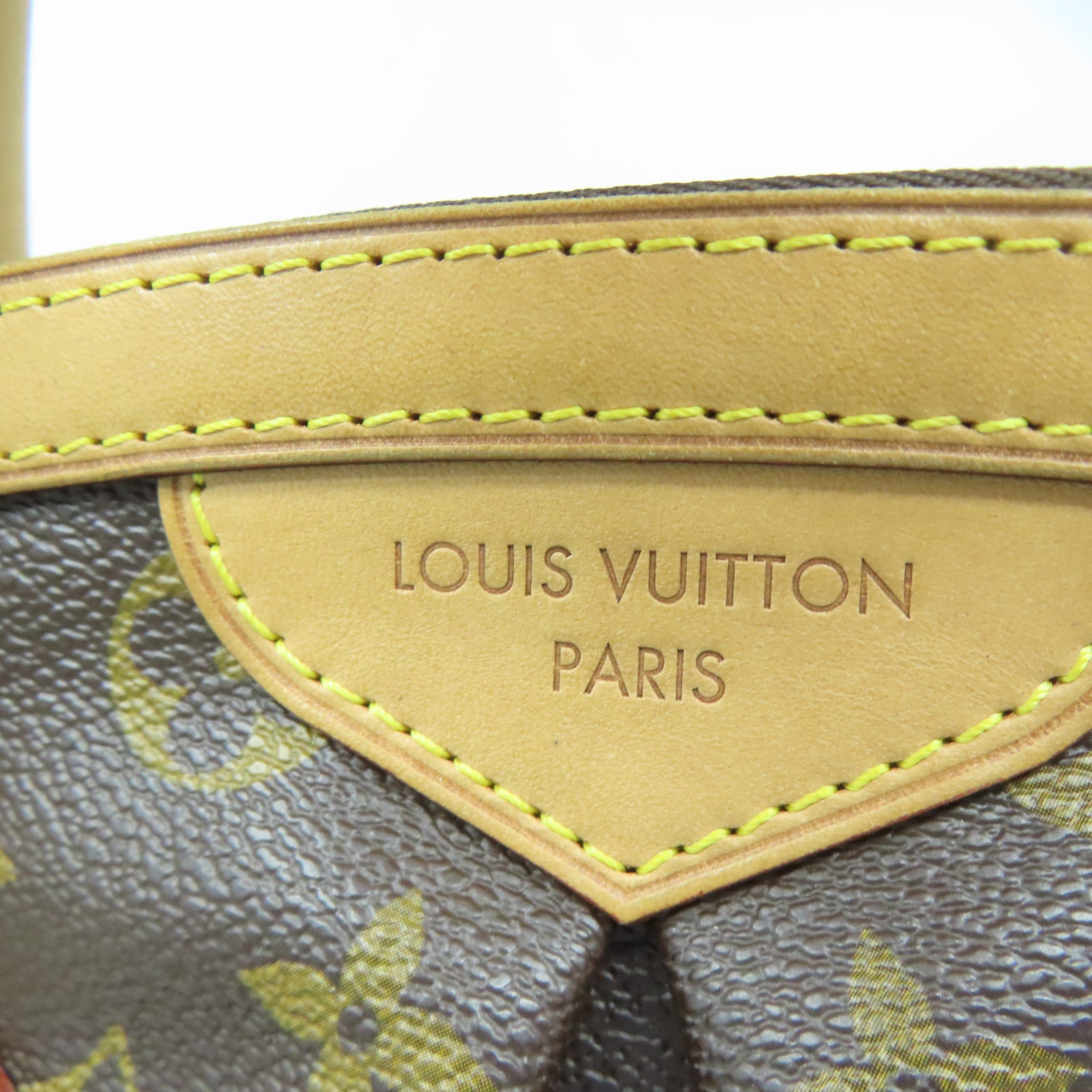 LOUIS VUITTON 【激減優惠】Monogram Tivoli GM金扣手挽袋棕色