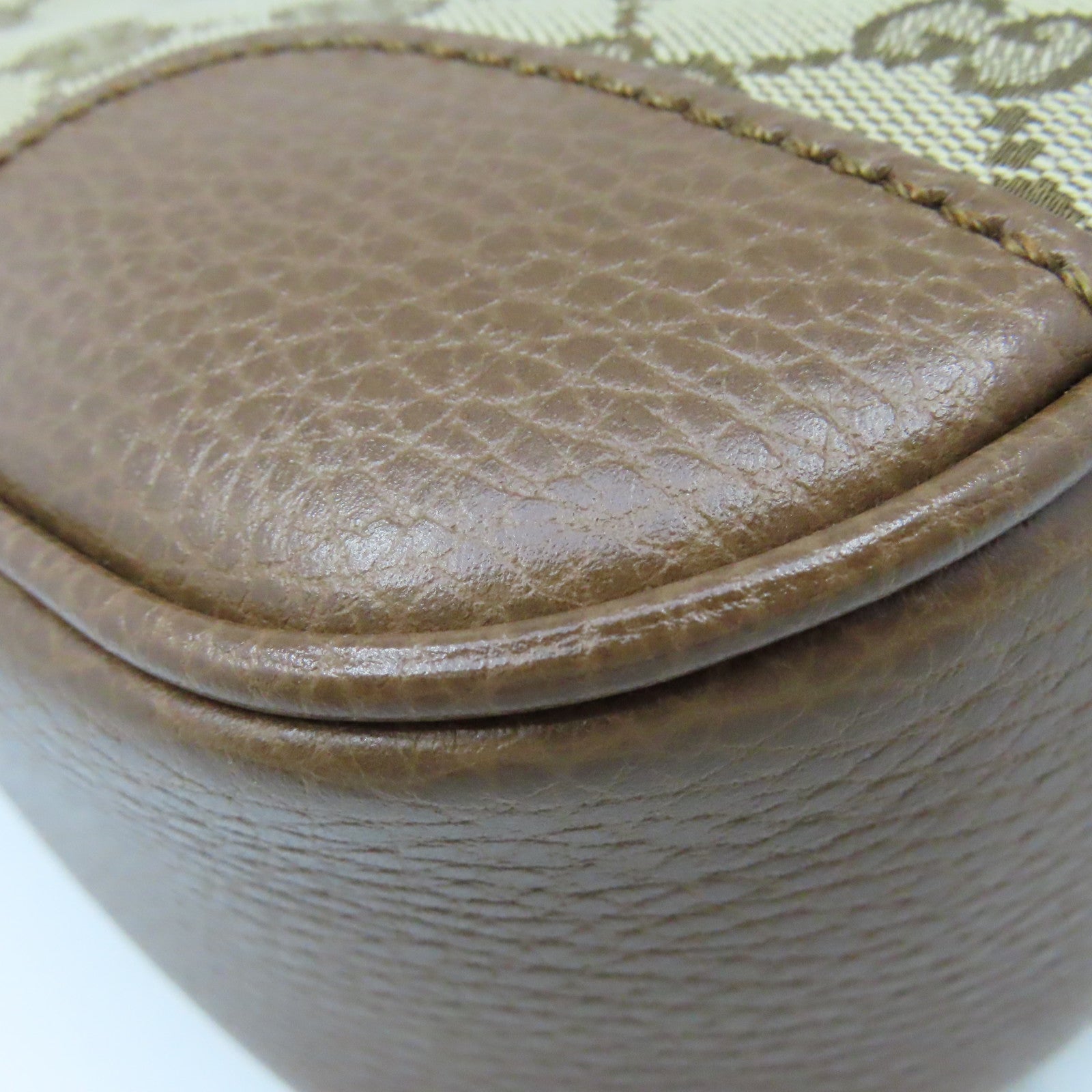GUCCI GG帆布Shoulder Bag肩背袋啡色