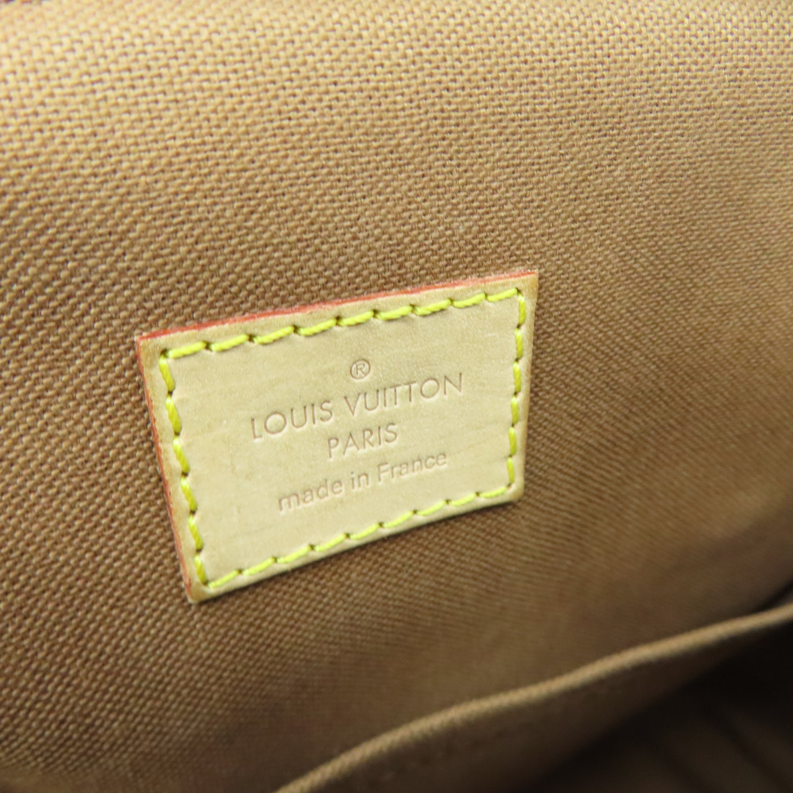 LOUIS VUITTON 【激減優惠】Monogram Tivoli GM金扣手挽袋棕色