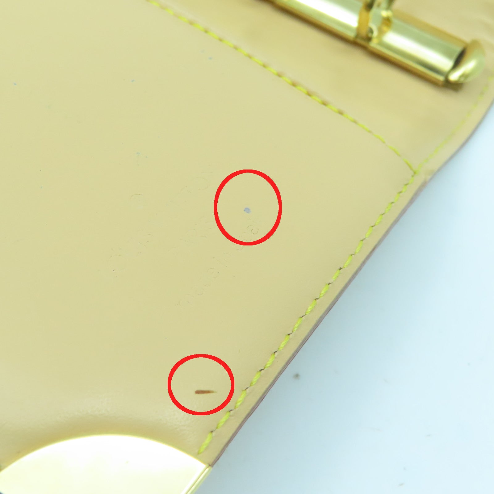 LOUIS VUITTON Monogram Multicolore Agende PM gold clasp memo pad color