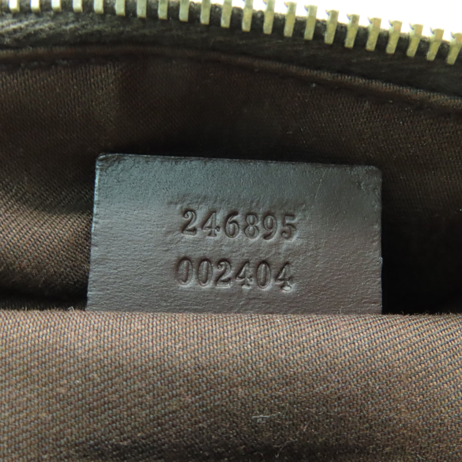 GUCCI 塗層帆布Boston Bag金扣手挽肩背兩用袋啡色