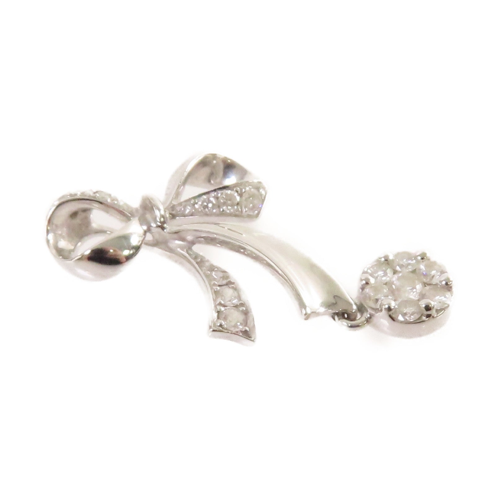 JEWELRY 18K白金/0.260ct鑽石Diamond Pendant Top吊墜頭扣