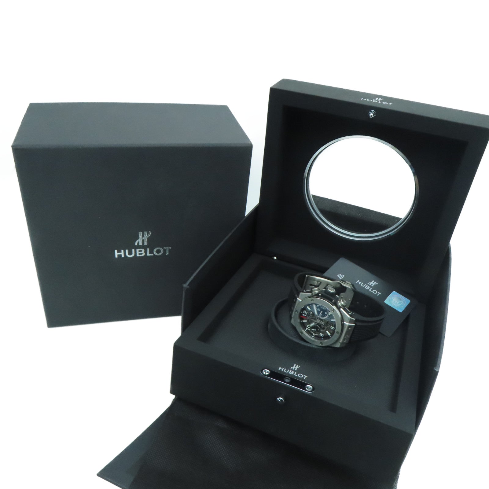 HUBLOT Big Bang Unico自动机芯不锈钢手表黑色