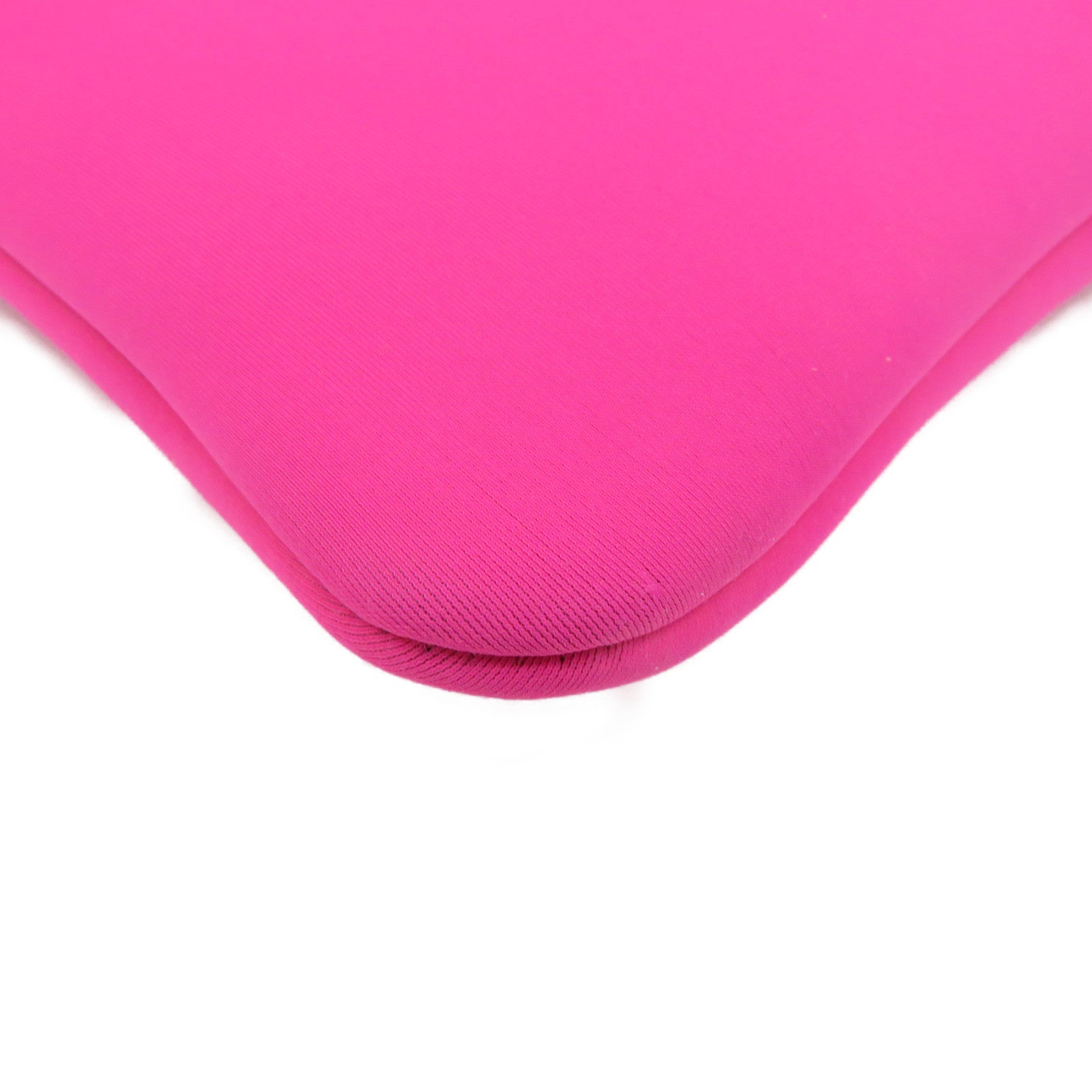 HERMES [Sharp Discount] Fabric Neobain Case.Small Pouch Clutch Pink