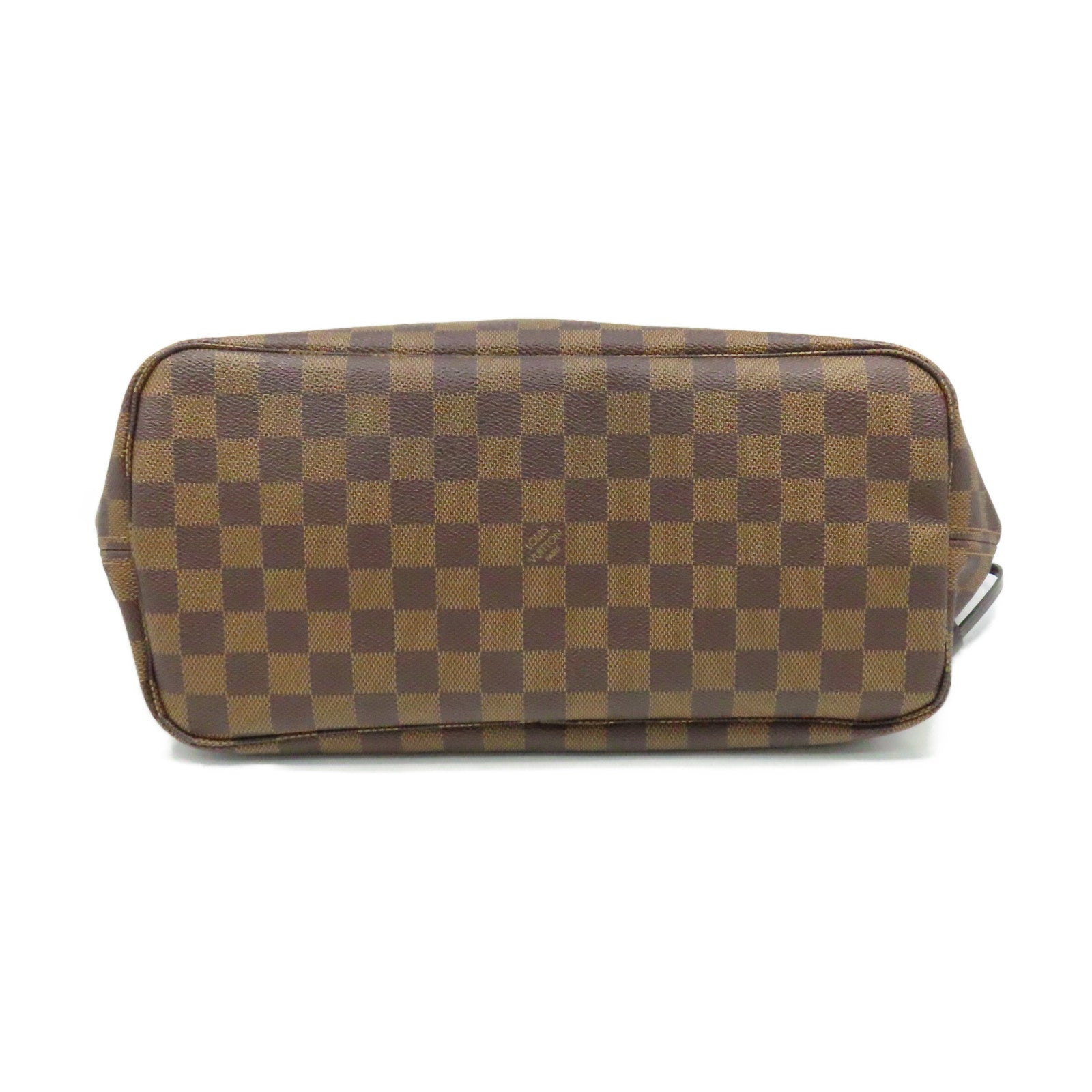 LOUIS VUITTON Damier Neverfull MM Shoulder Bag啡色