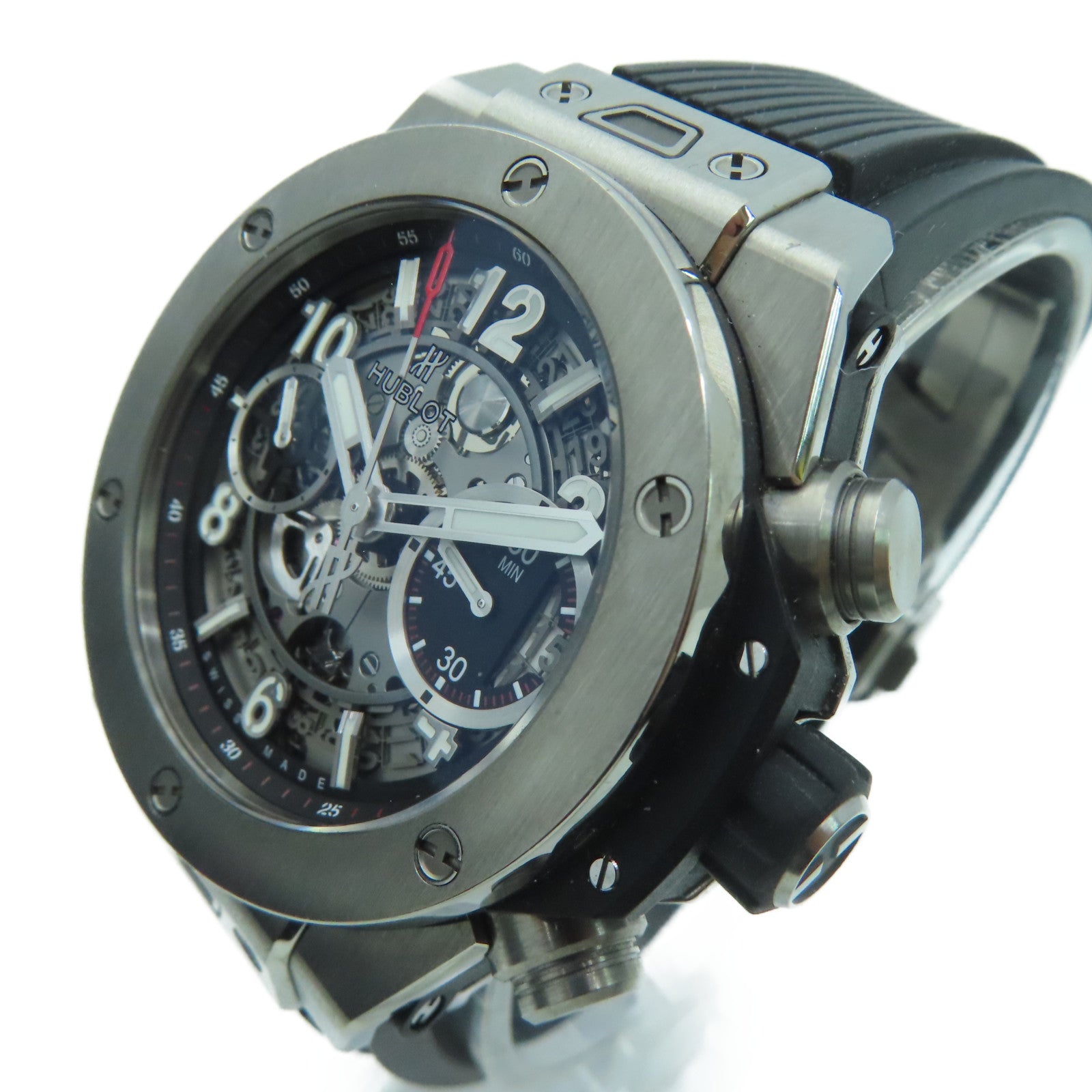 HUBLOT Big Bang Unico自动机芯不锈钢手表黑色
