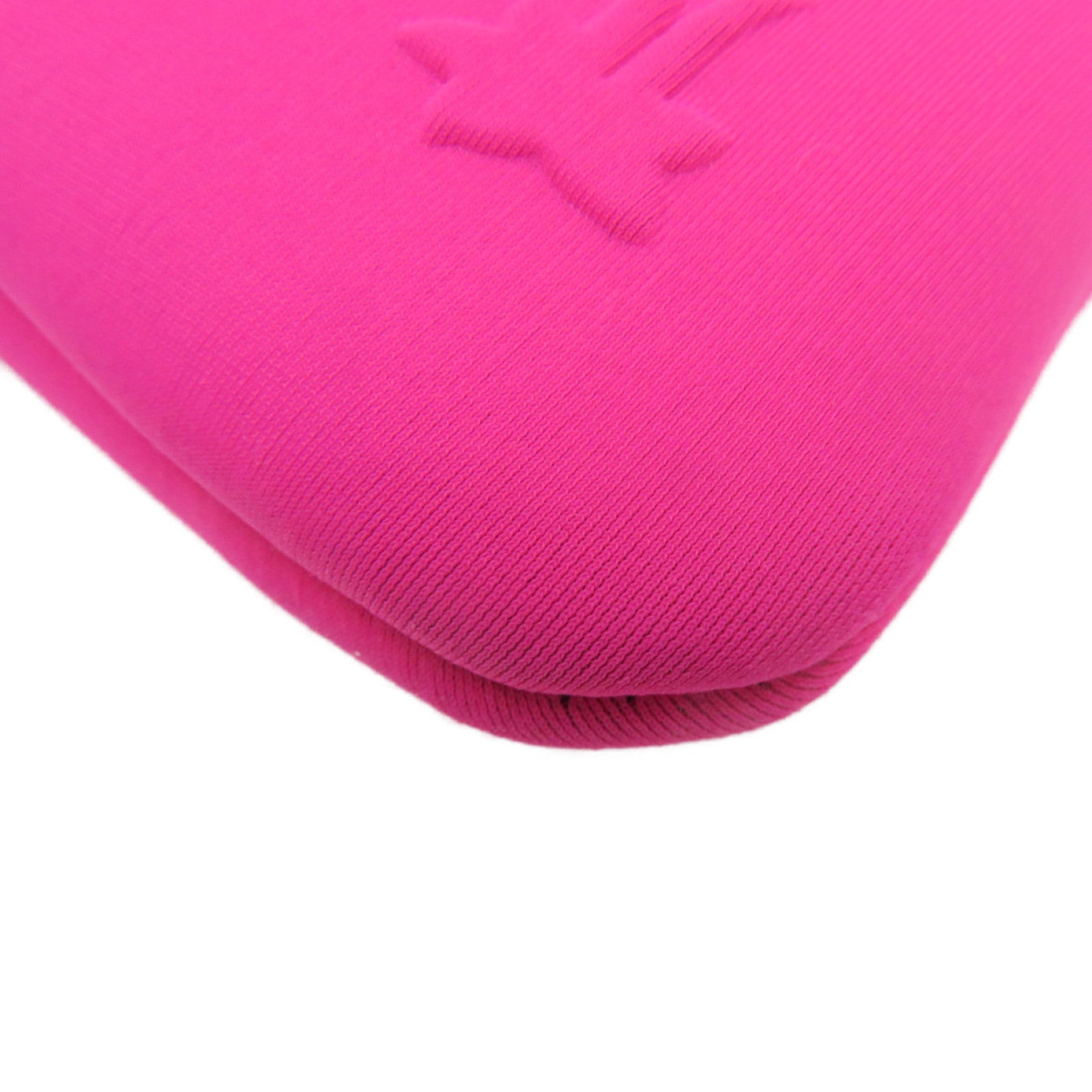 HERMES [Sharp Discount] Fabric Neobain Case.Small Pouch Clutch Pink