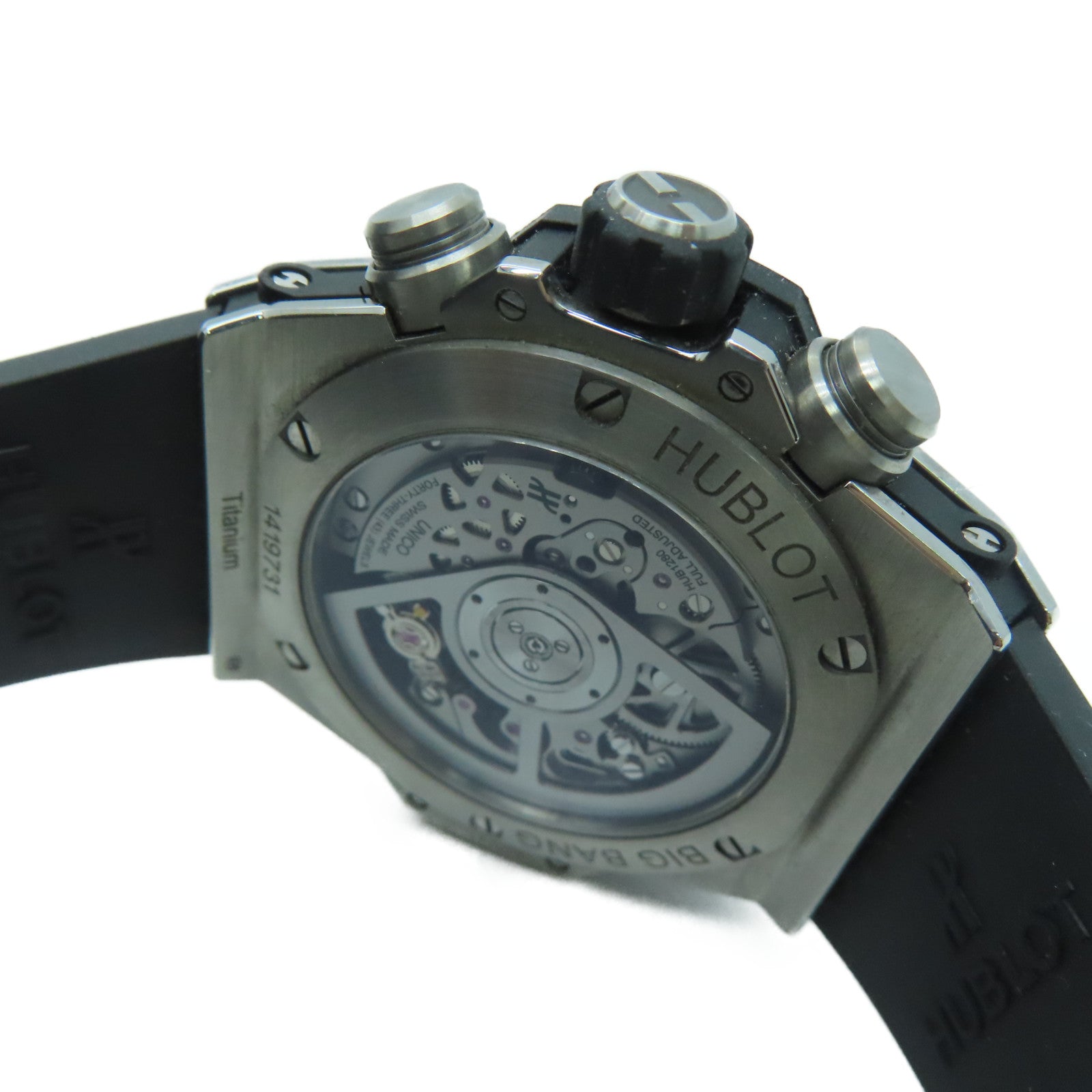 HUBLOT Big Bang Unico自动机芯不锈钢手表黑色