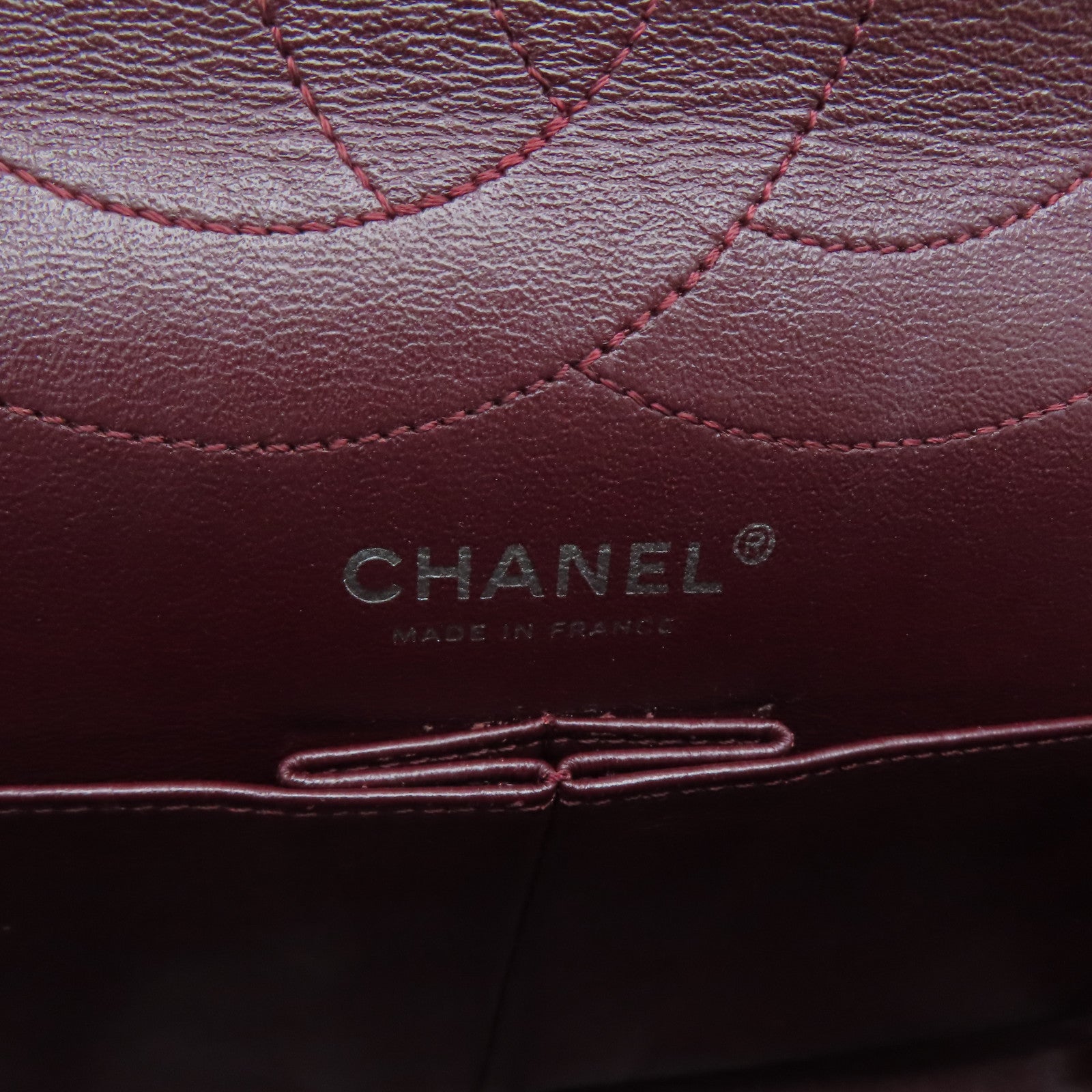 CHANEL [Sharp Discount] Lingge Aged Calf Leather 2.55 Chain Shoulder Silver Buckle Shoulder Bag Black