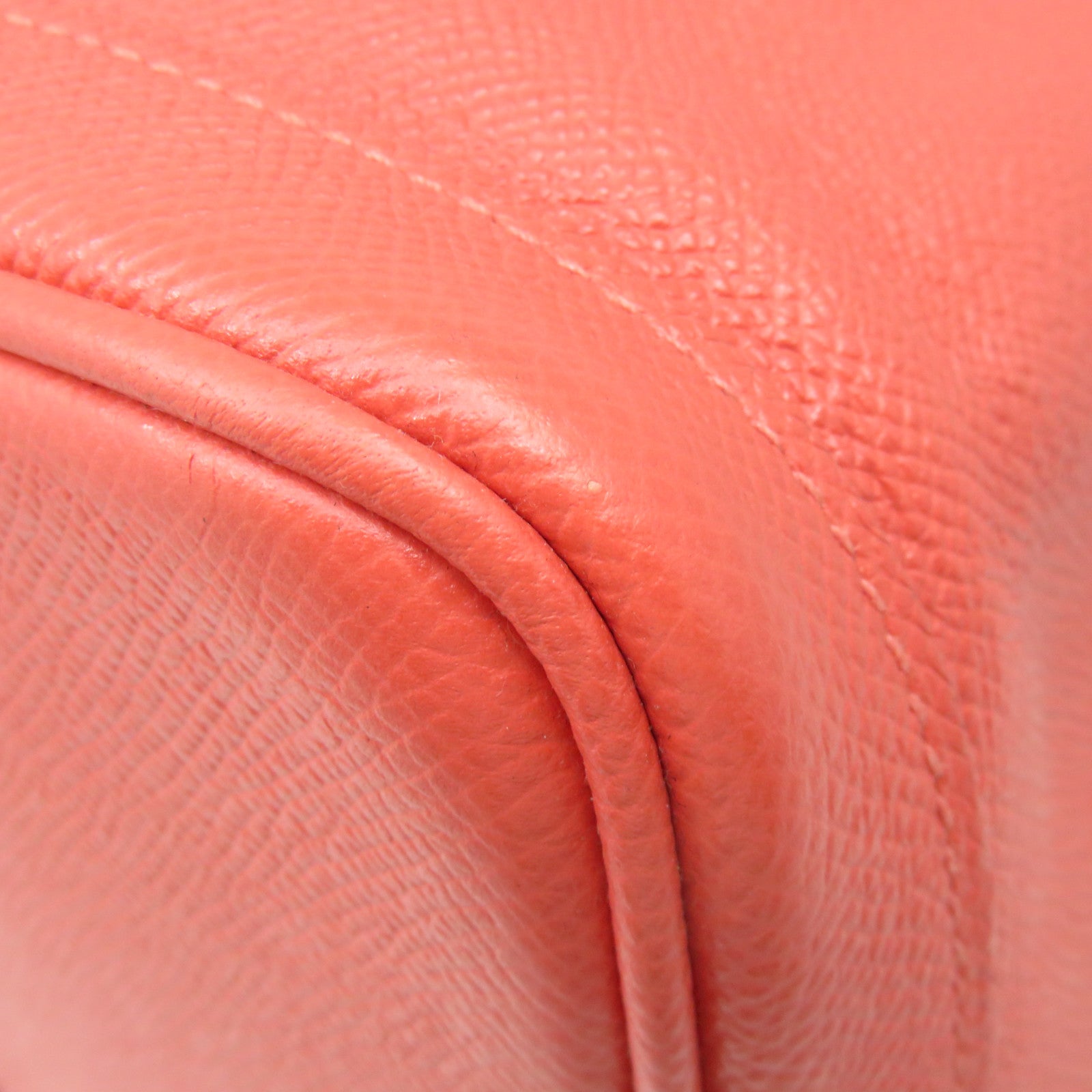 HERMES Epsom Leather Garden Party PM Tote Bag Silver Buckle Handle Bag T5 Pink