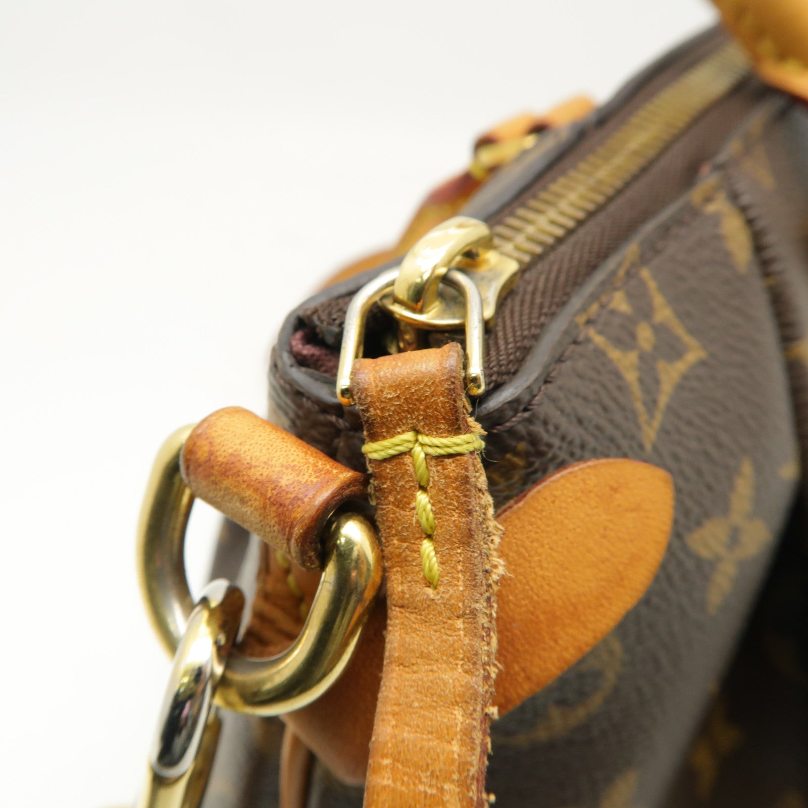 LOUIS VUITTON Monogram Turenne PM金扣手挽肩背兩用袋啡色
