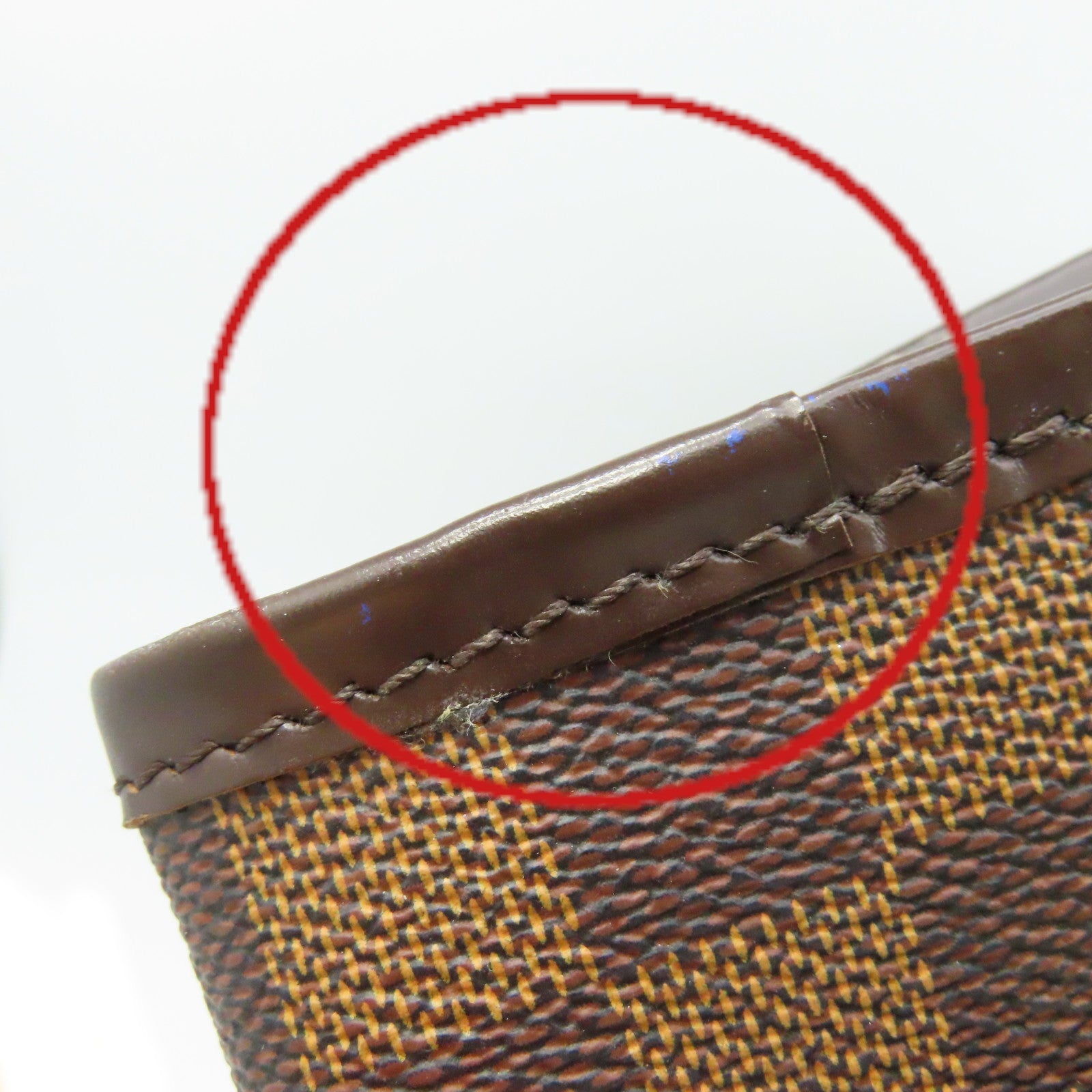 LOUIS VUITTON Damier Neverfull MM Shoulder Bag啡色