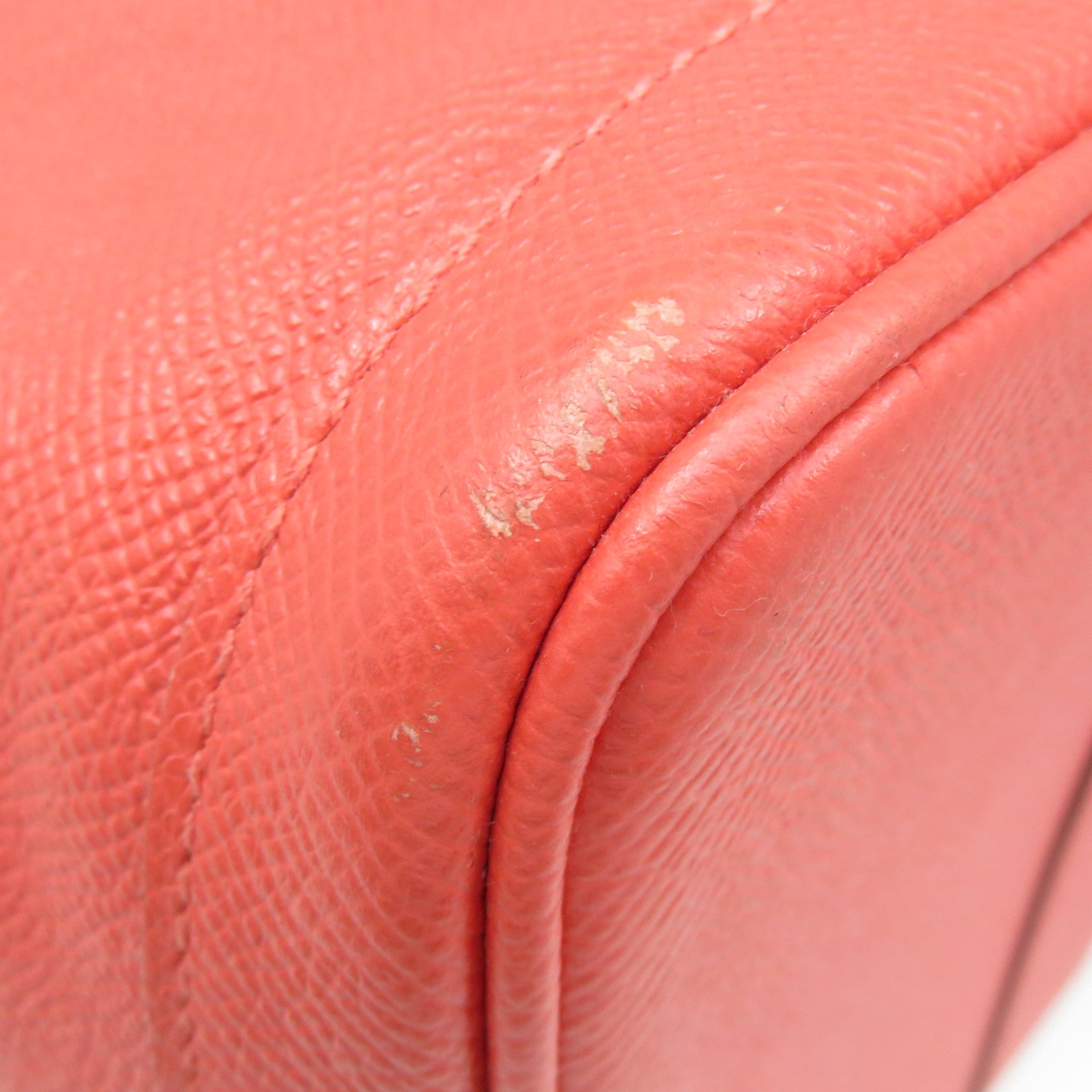 HERMES Epsom Leather Garden Party PM Tote Bag Silver Buckle Handle Bag T5 Pink