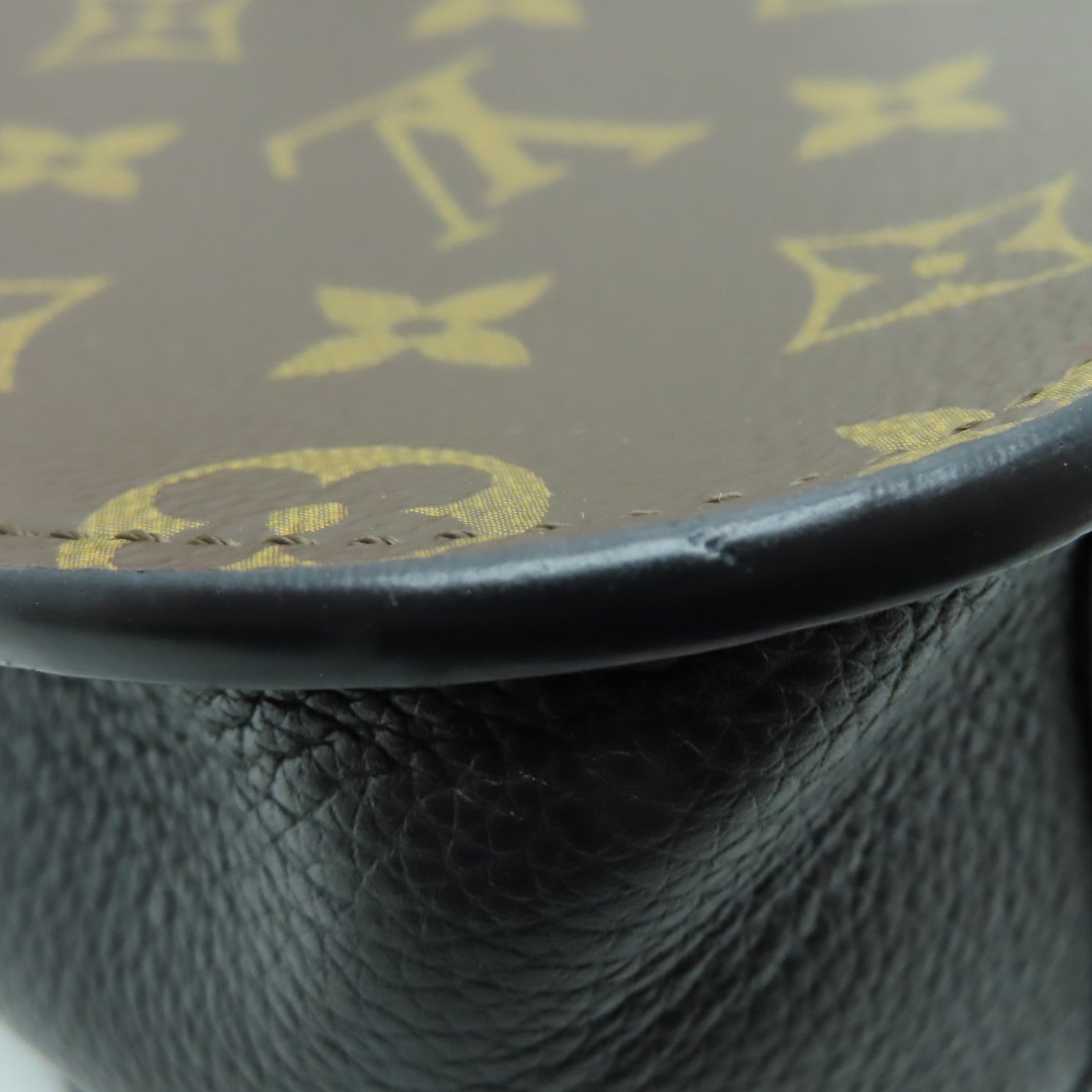 LOUIS VUITTON Monogram Vanguard金扣手挽肩背兩用袋棕色