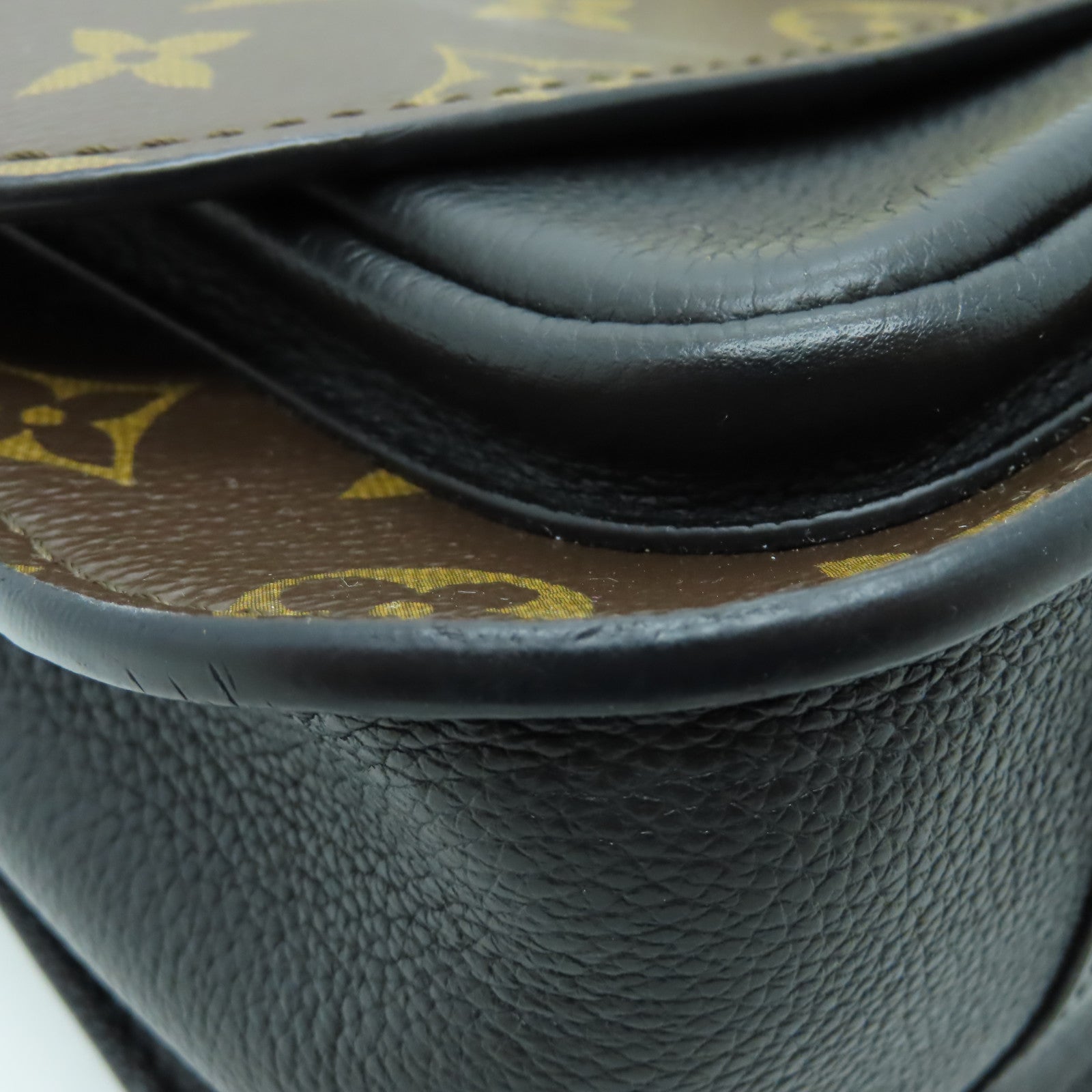 LOUIS VUITTON Monogram Vanguard金扣手挽肩背兩用袋棕色