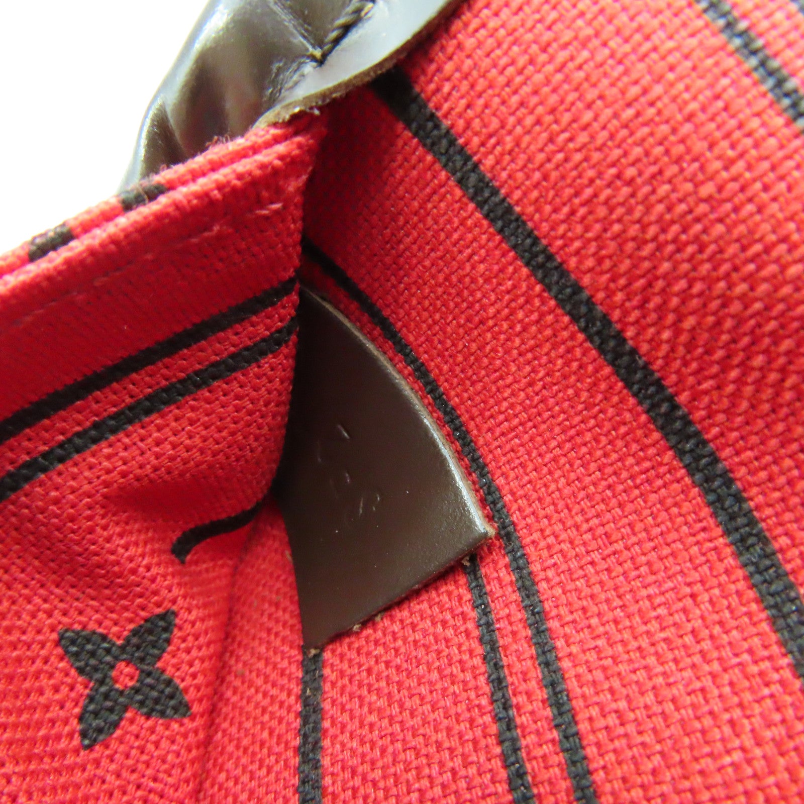 LOUIS VUITTON Damier Neverfull MM Shoulder Bag啡色