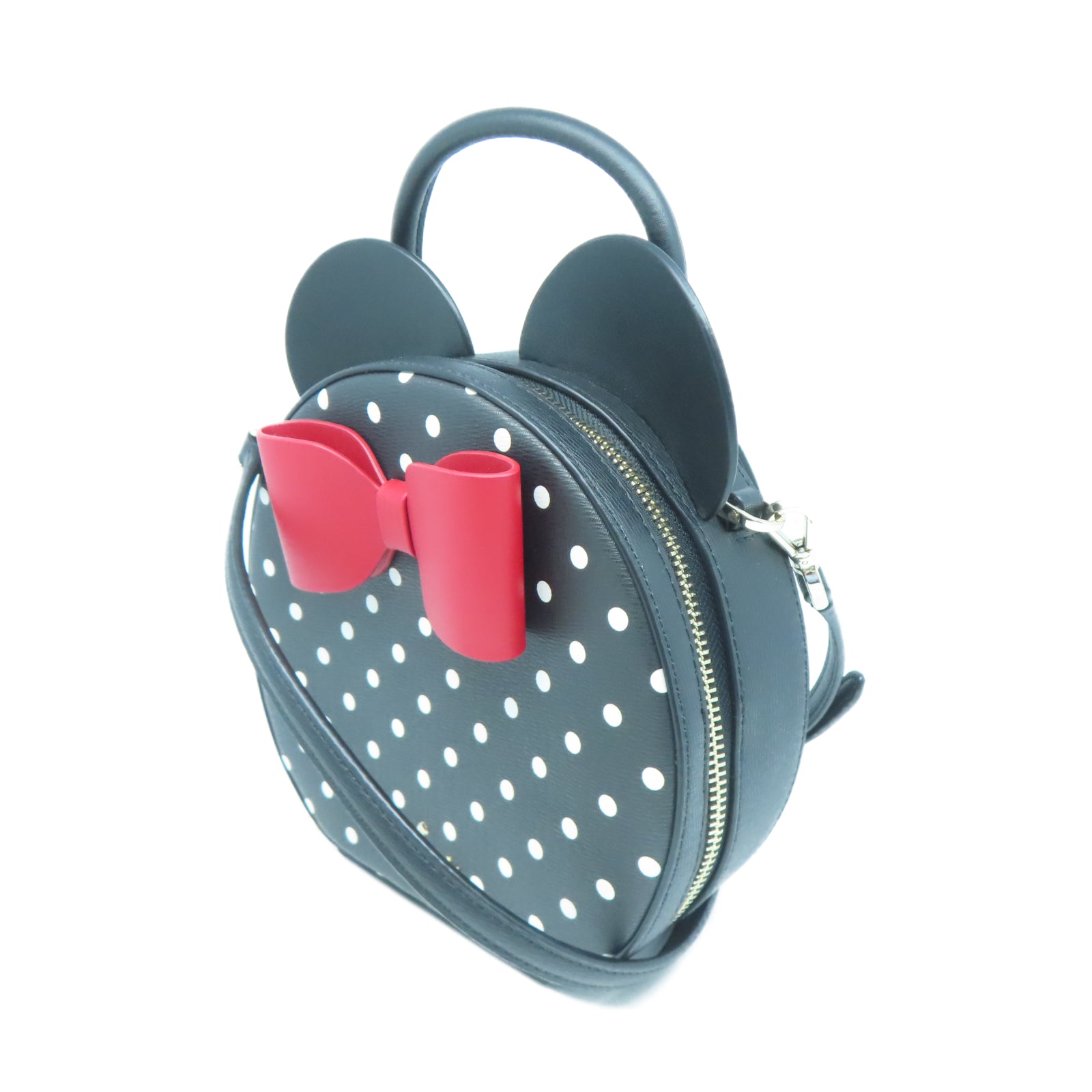 Kate Spade 牛皮皮革Shoulder Bag銀扣肩背袋黑色