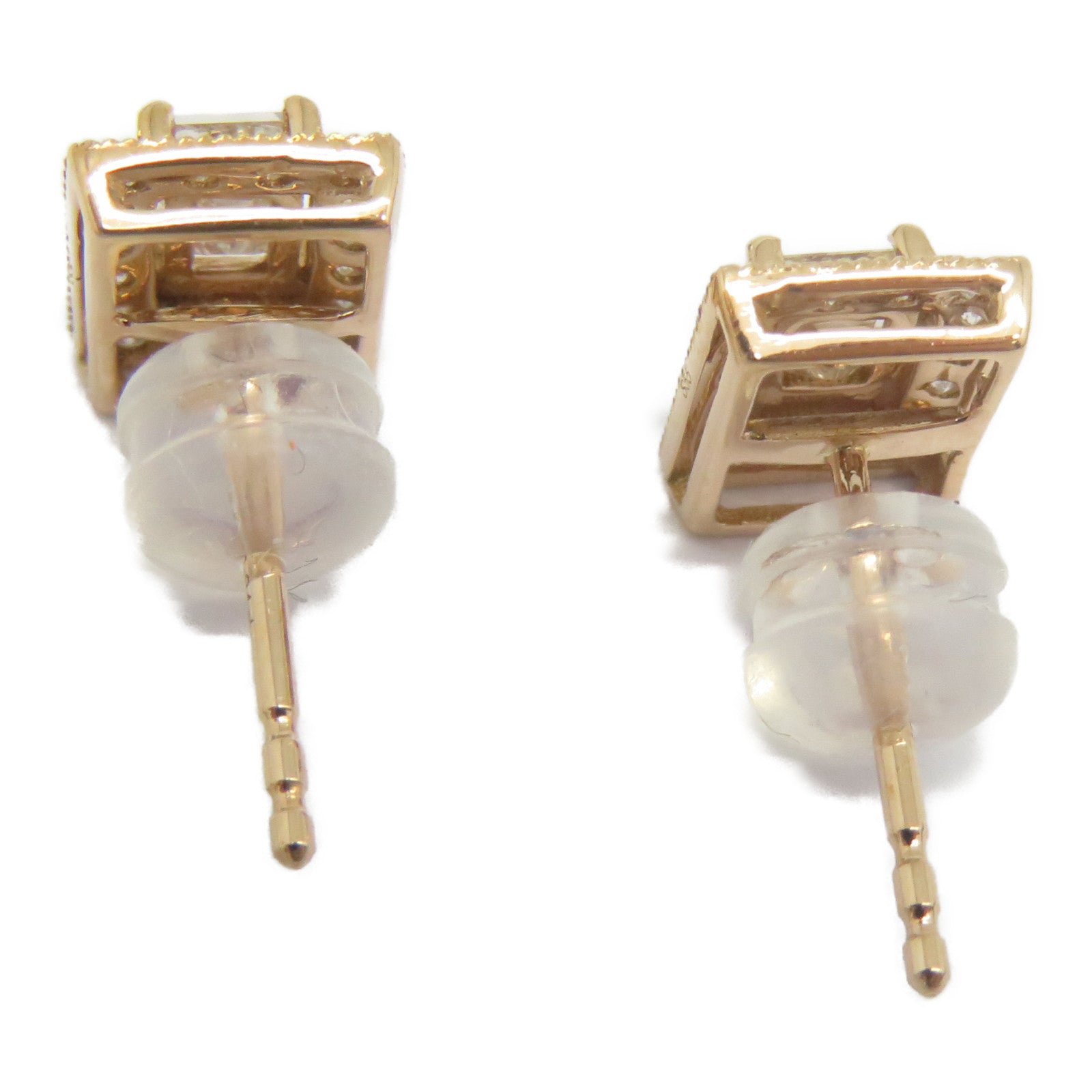 JEWELRY 18K玫瑰金Diamond Earrings 0.48ct鑽石耳環