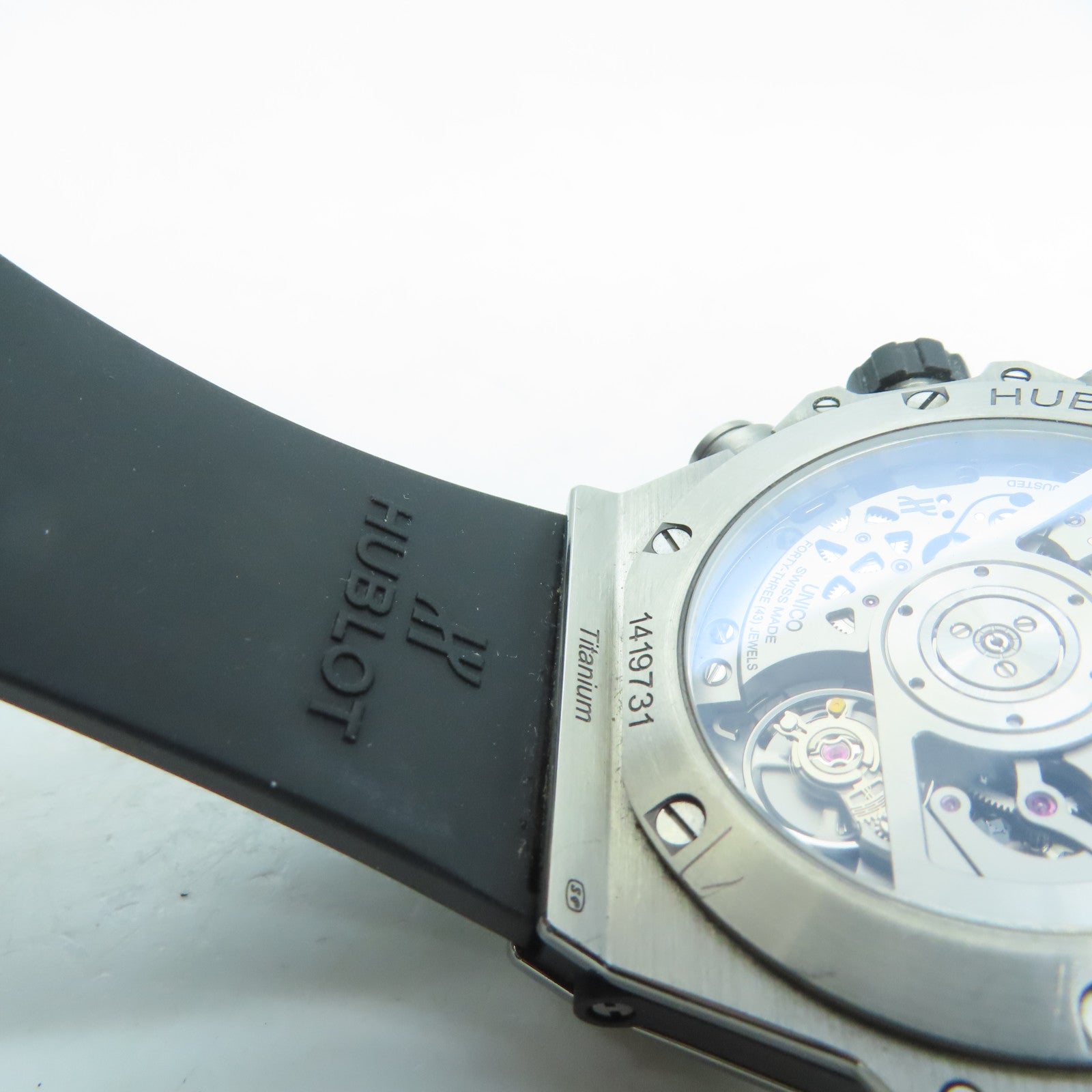 HUBLOT Big Bang Unico自动机芯不锈钢手表黑色