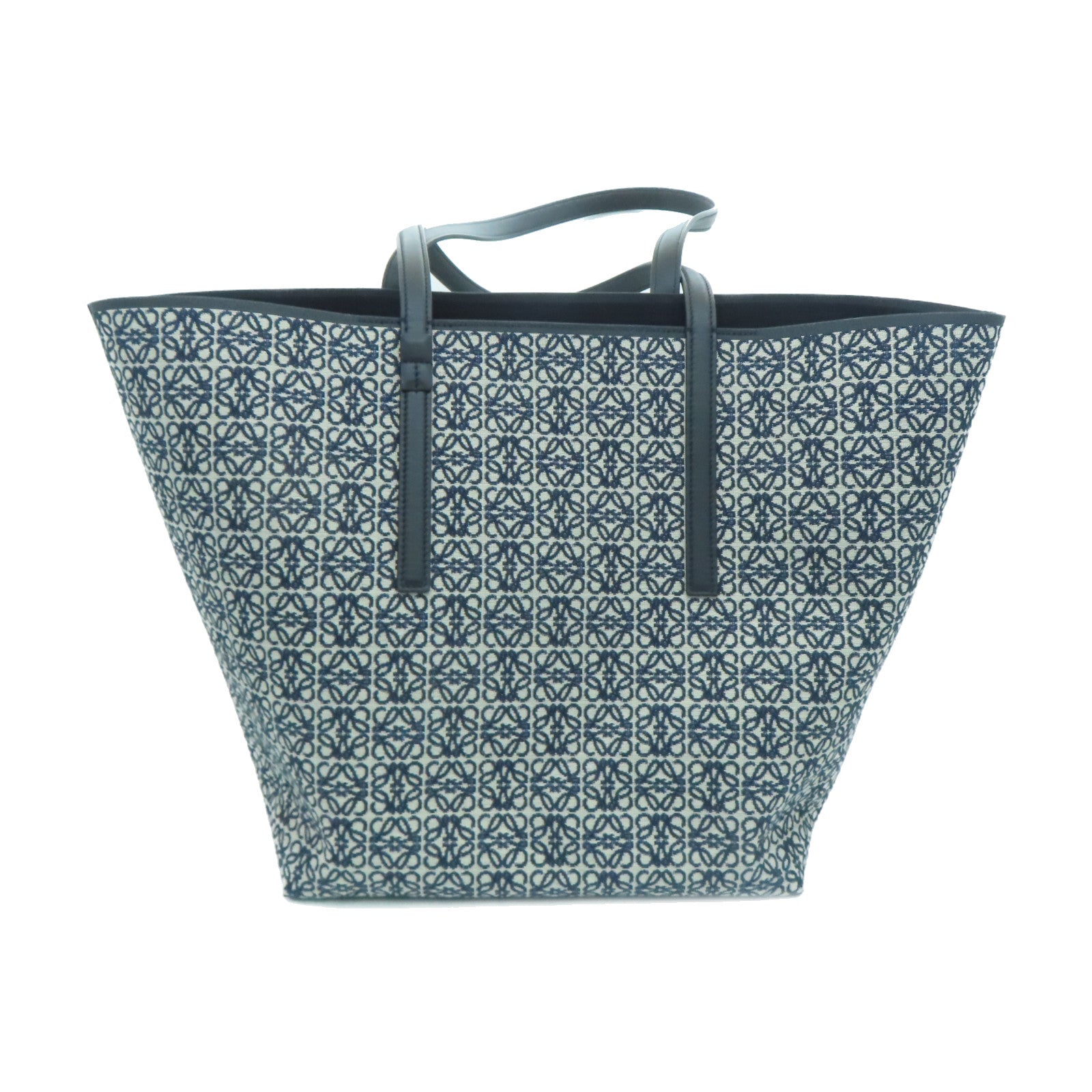 LOEWE 帆布Tote Bag手挽袋蓝色