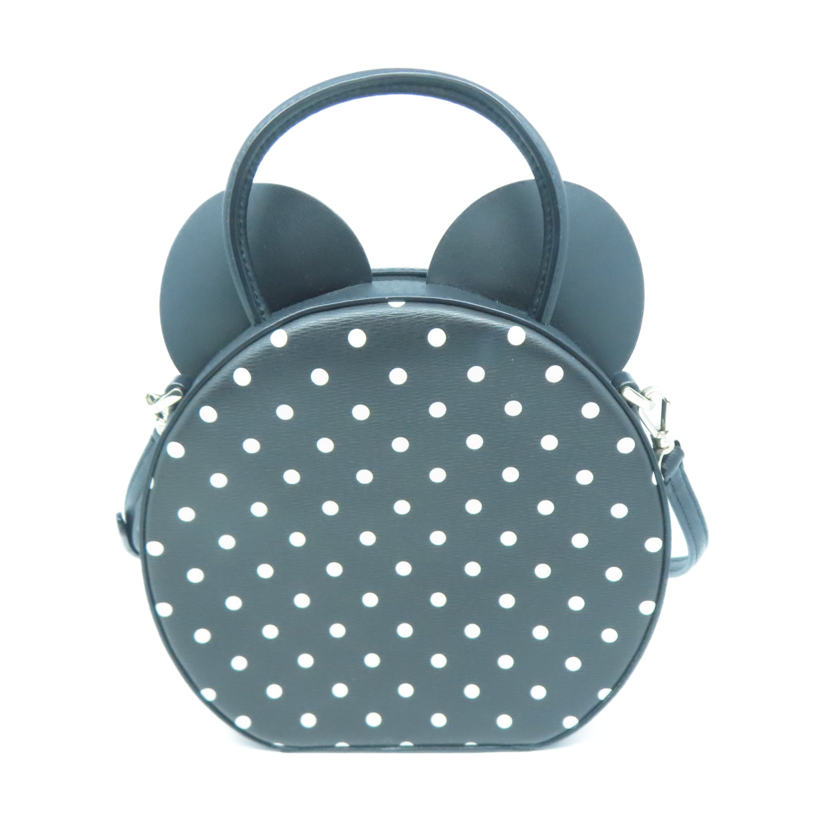 Kate Spade 牛皮皮革Shoulder Bag銀扣肩背袋黑色