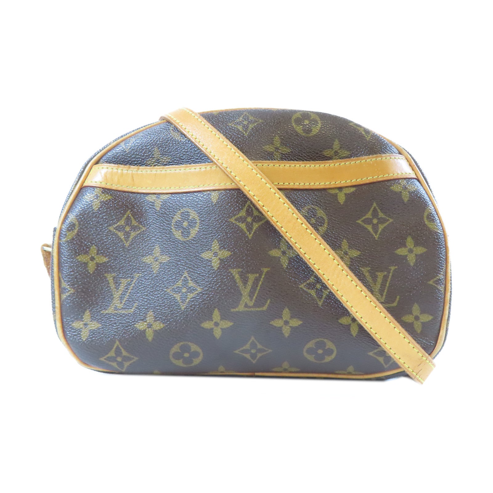LOUIS VUITTON Monogram Blois金扣肩背袋啡色