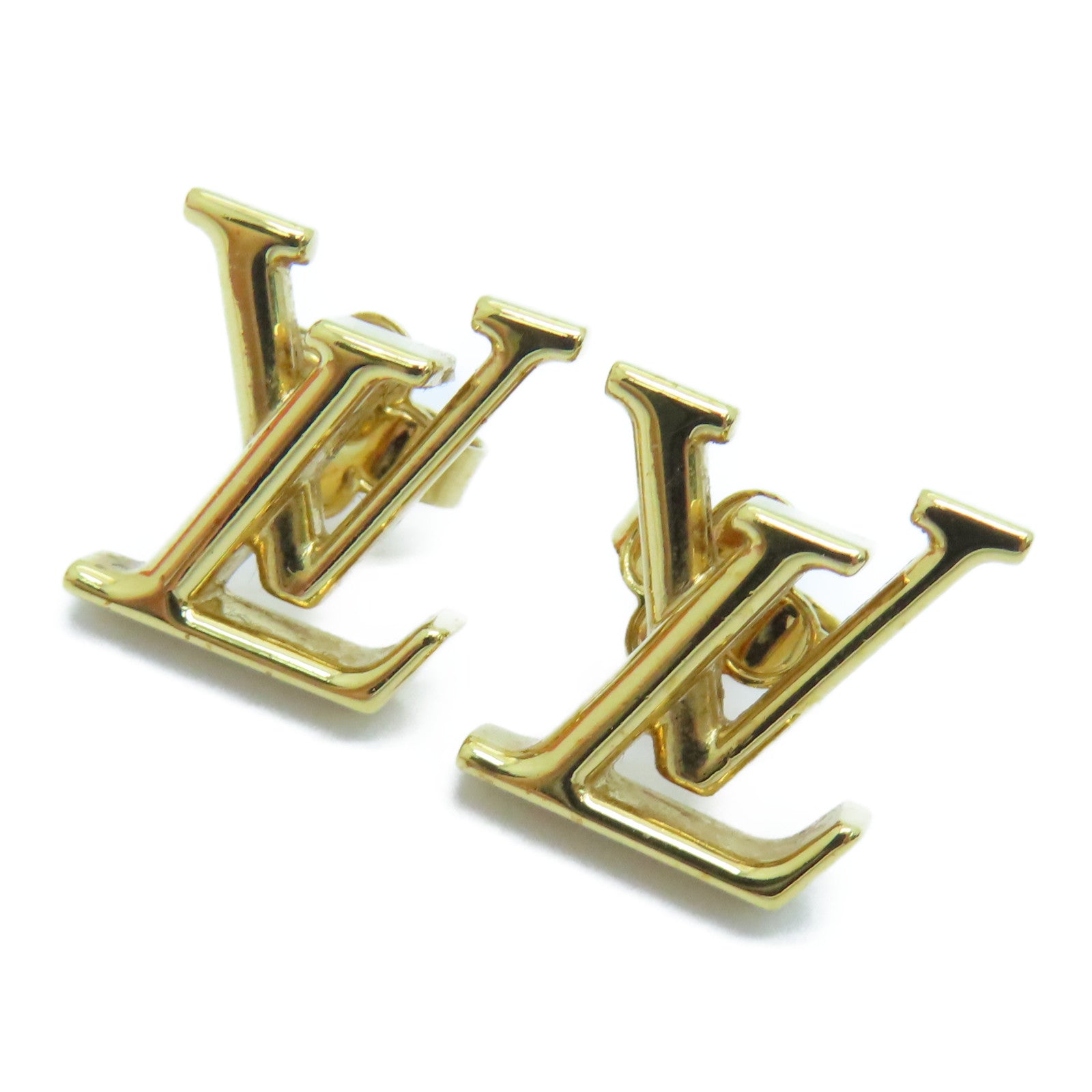 LOUIS VUITTON metal Iconic Earrings gold earrings