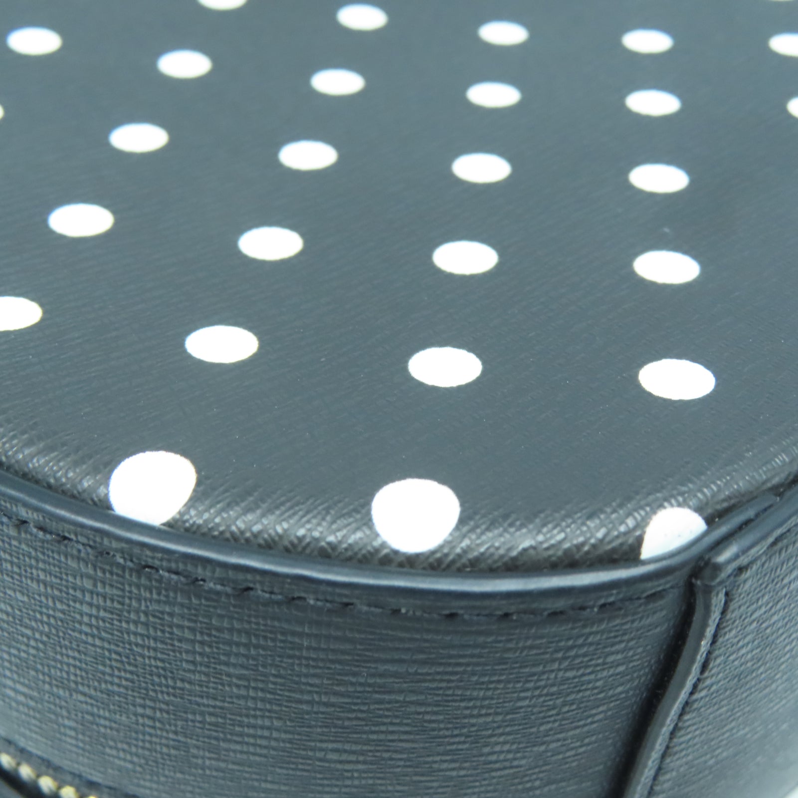 Kate Spade 牛皮皮革Shoulder Bag銀扣肩背袋黑色