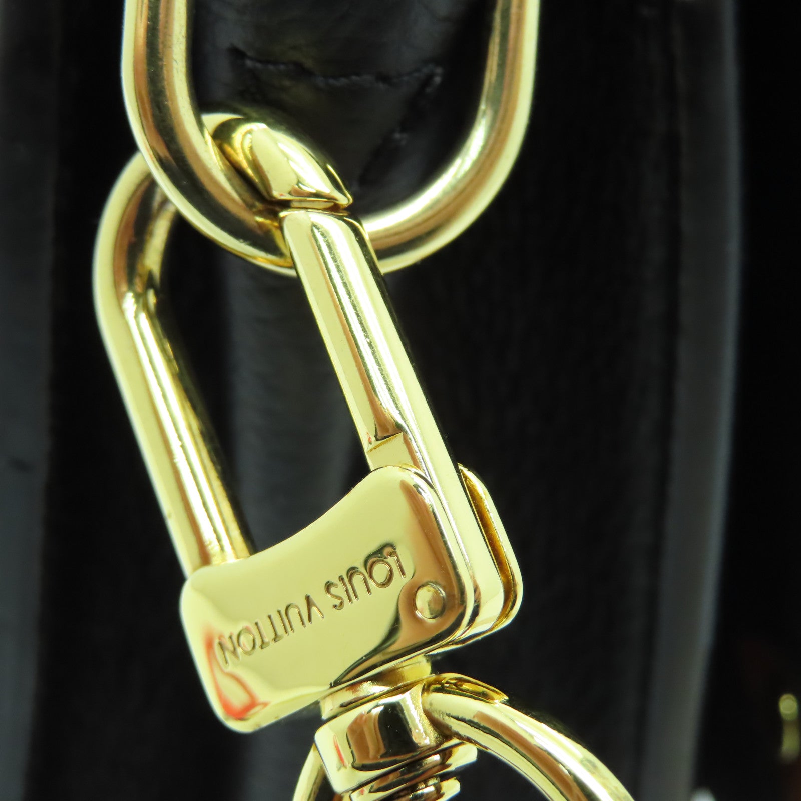 LOUIS VUITTON Monogram Vanguard金扣手挽肩背兩用袋棕色