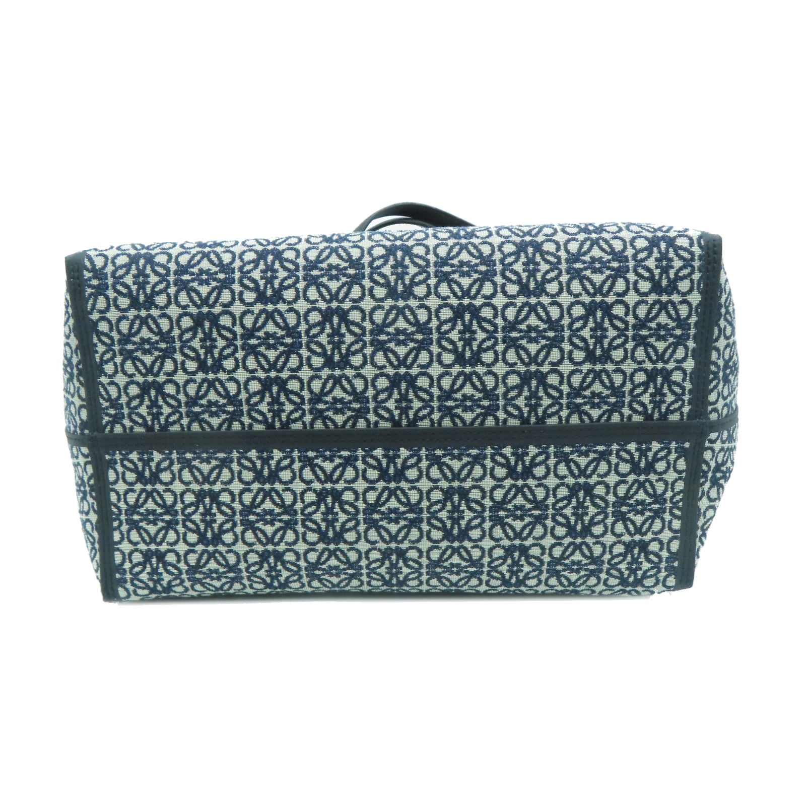 LOEWE 帆布Tote Bag手挽袋蓝色