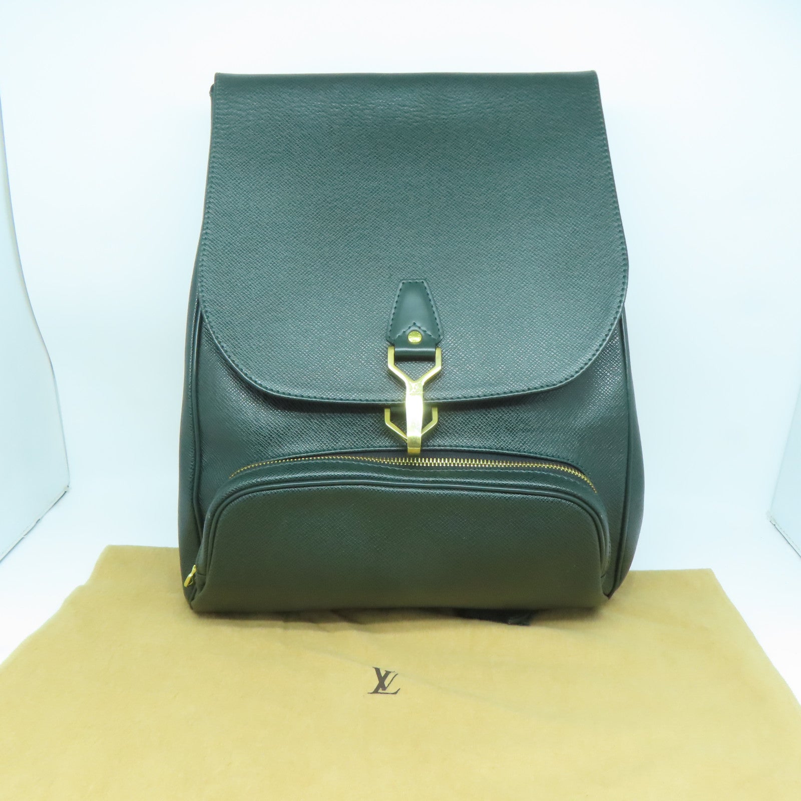 LOUIS VUITTON Tiga Classiar Backpack金扣背包绿色