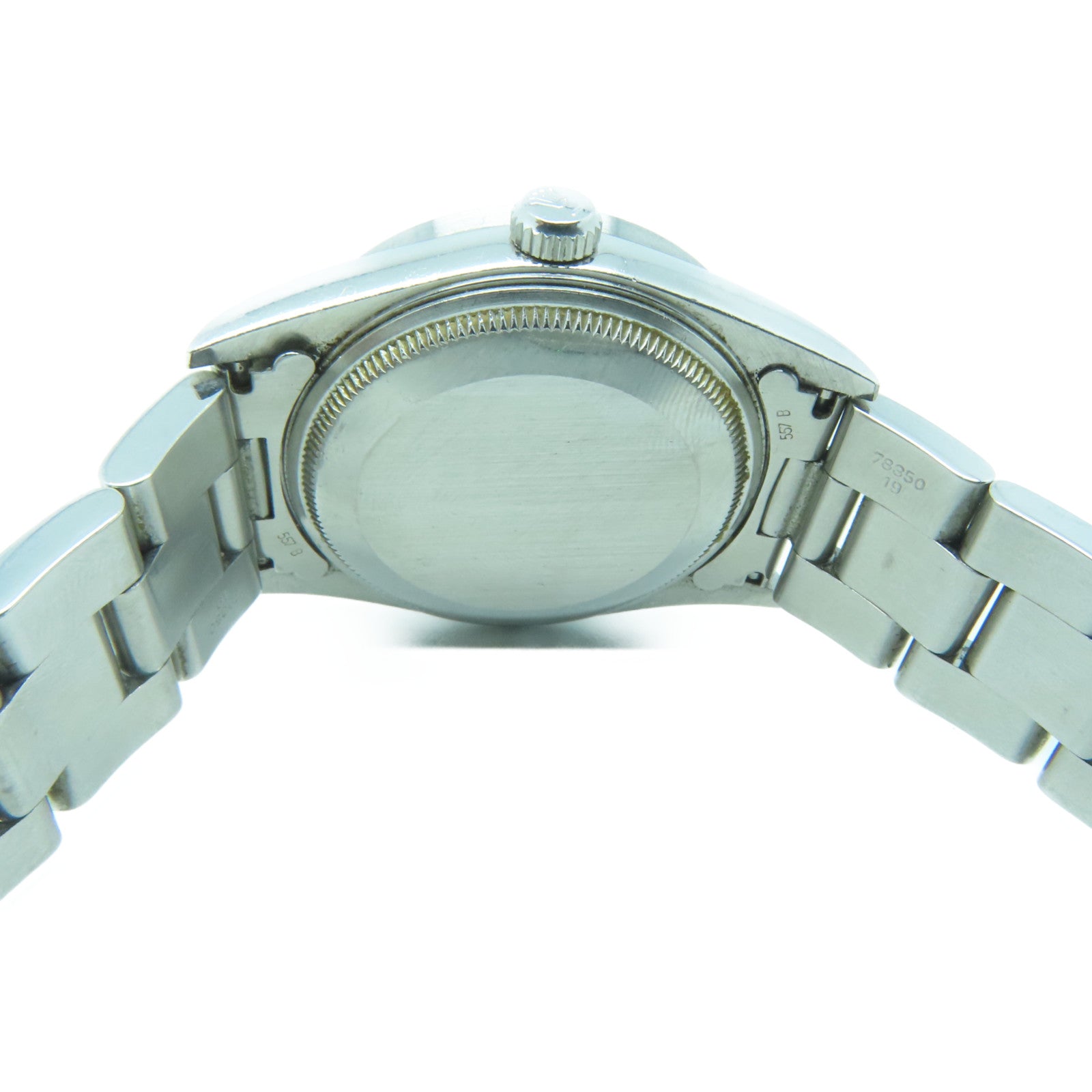 ROLEX Air king Stainless Steel Watch Automatic Movement Pink